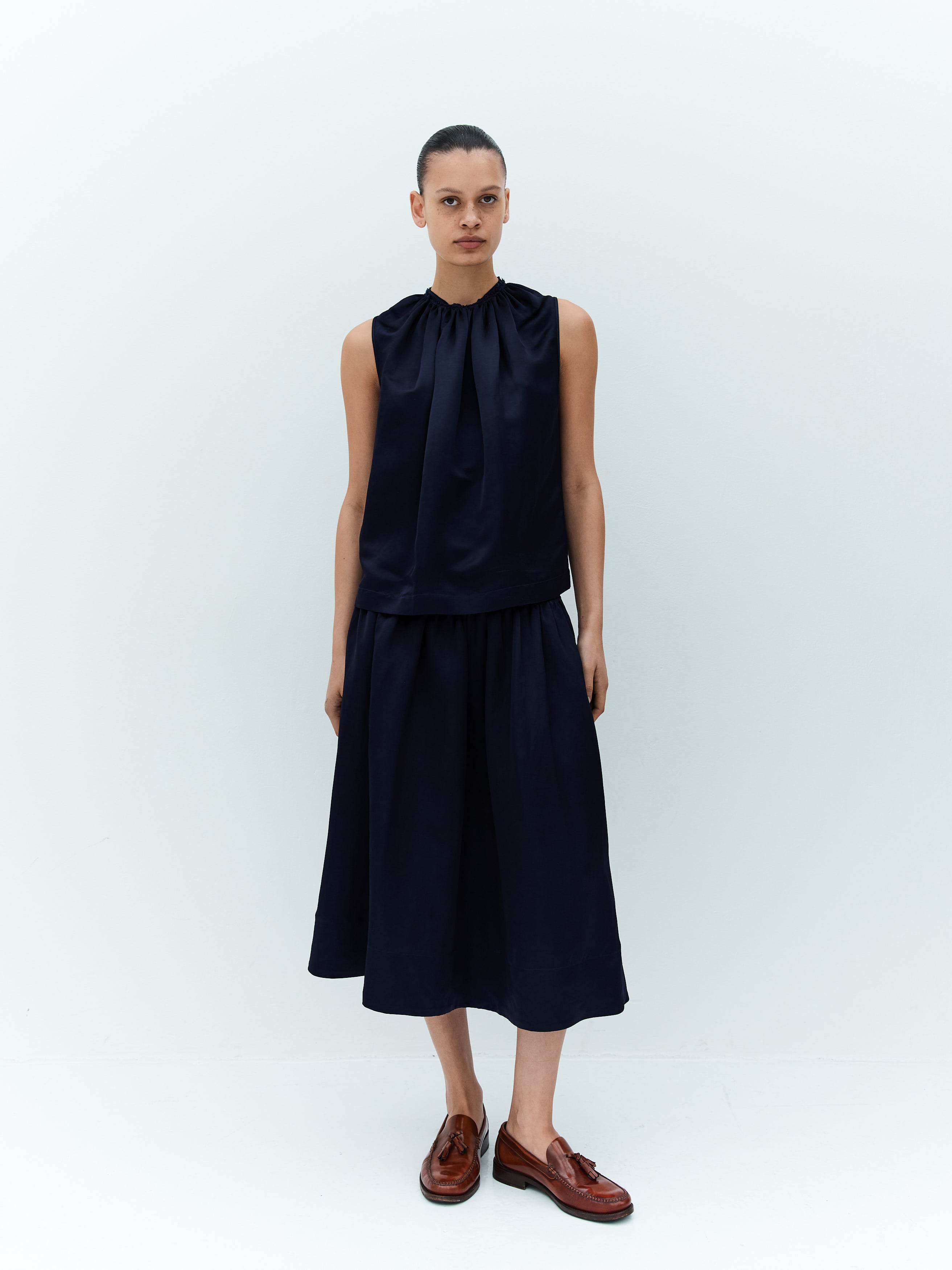 BE NIGHT TOP / MIDNIGHT BLUE
