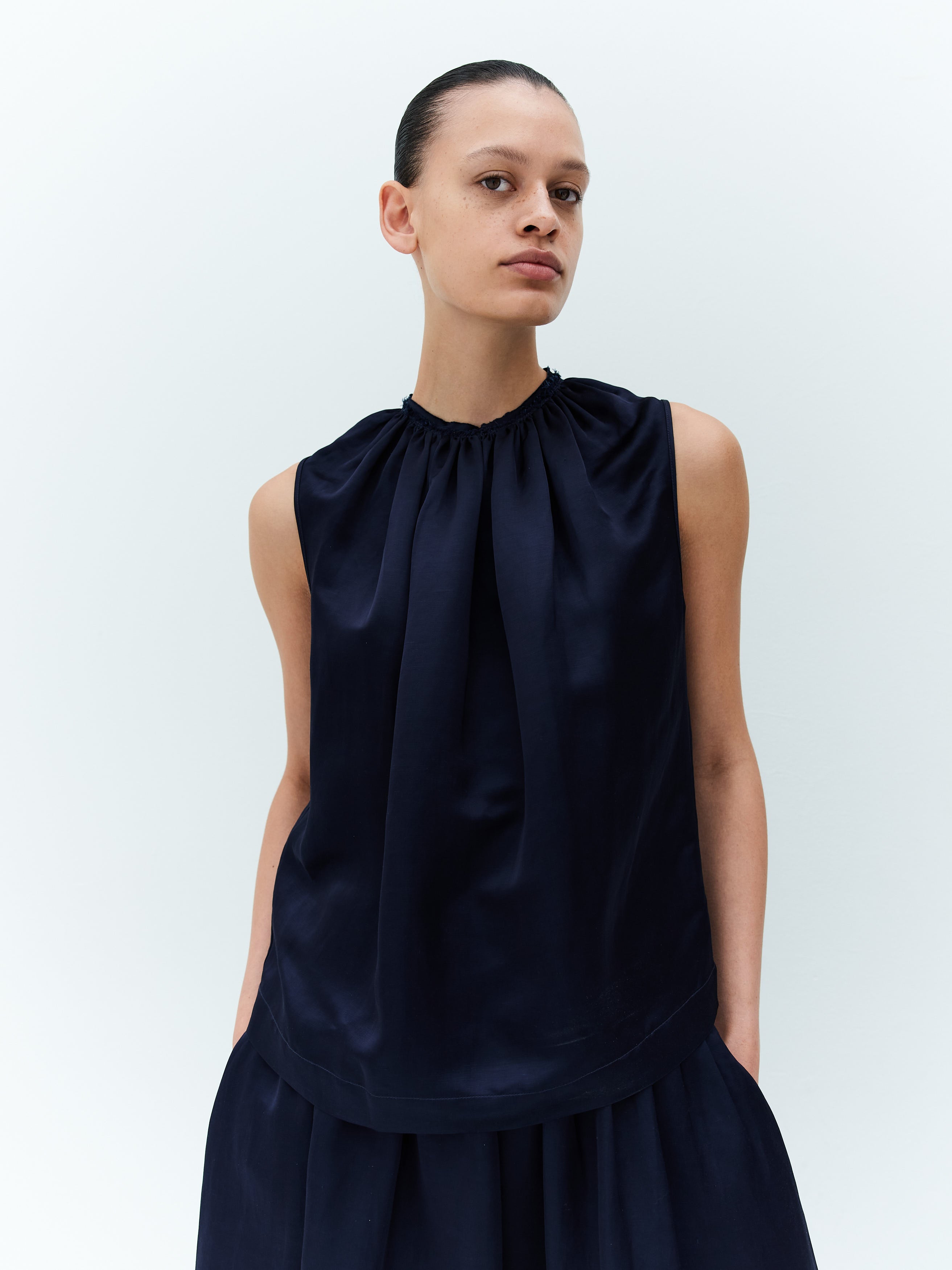 BE NIGHT TOP / MIDNIGHT BLUE
