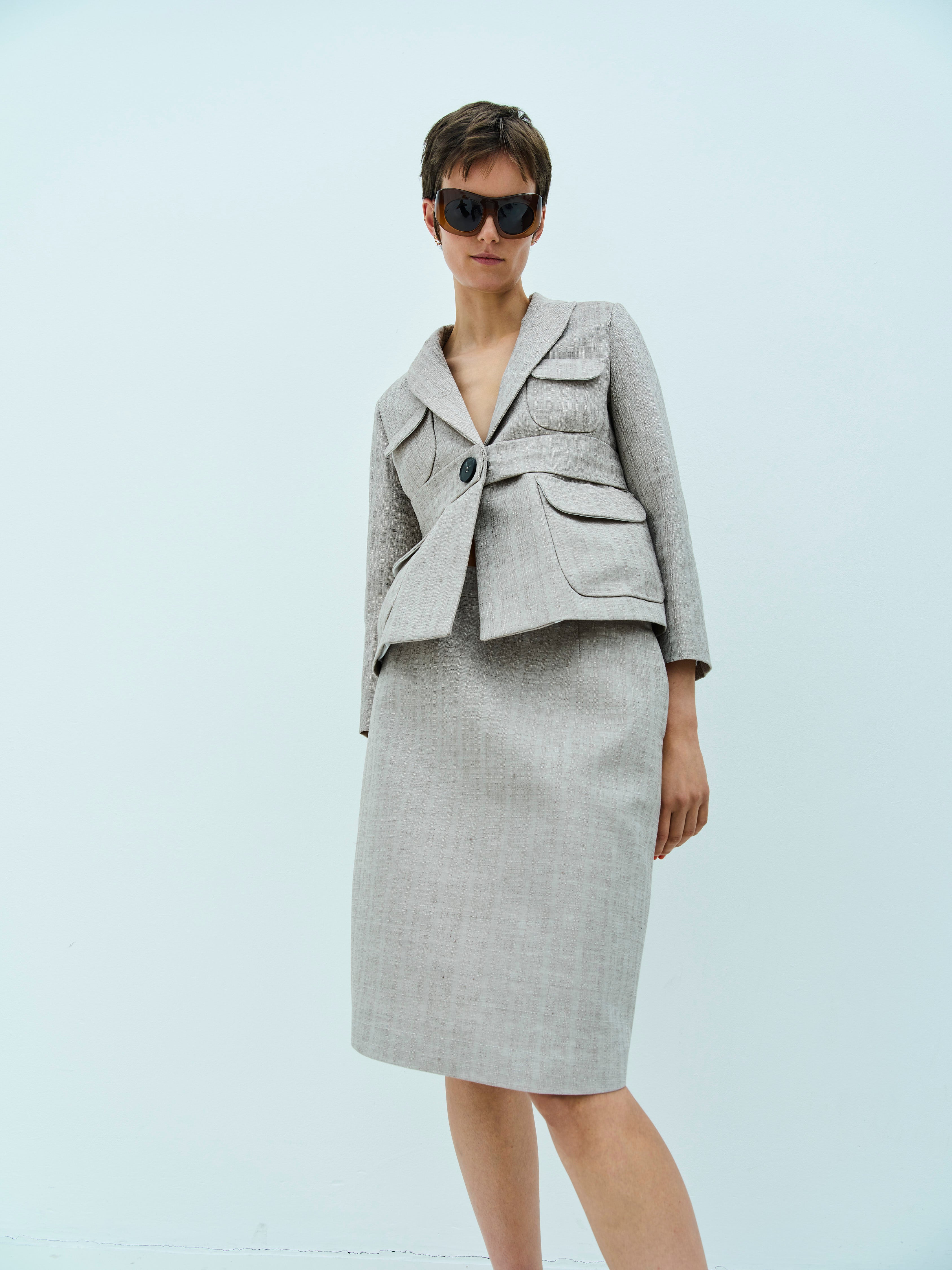 MARK JACKET / STONE
