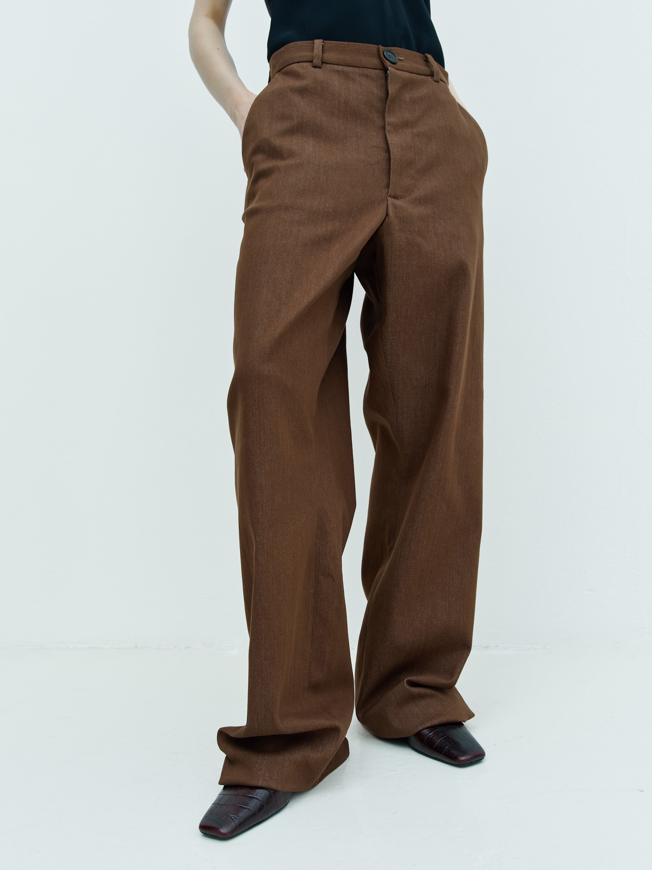 BOWIE PANTS / CHOCO