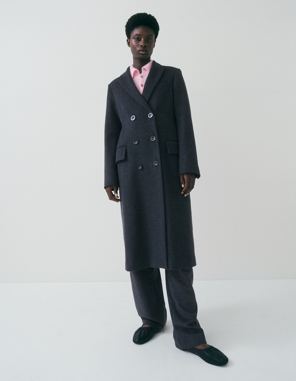 CLARK COAT / DK. GREY MELE