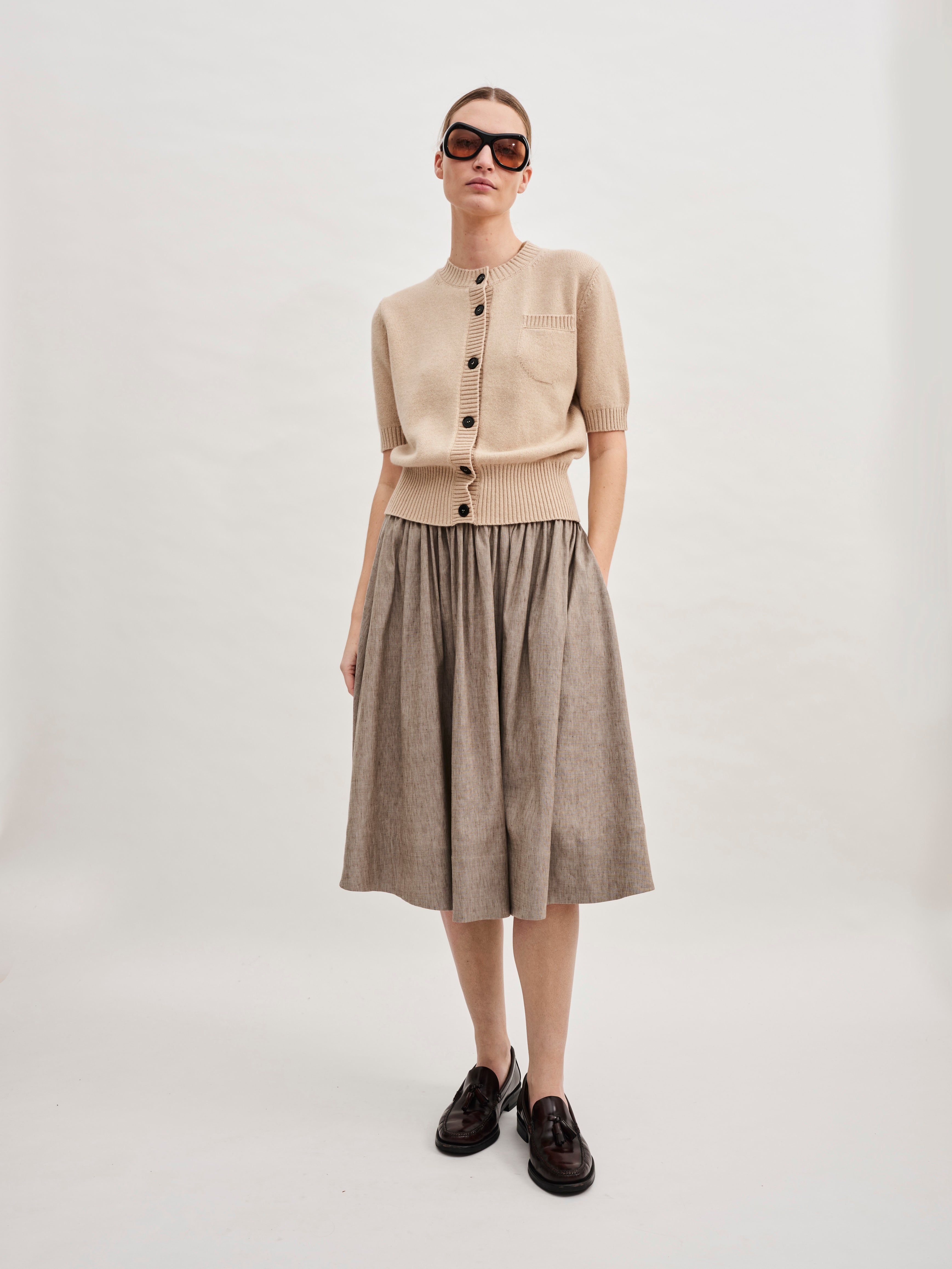 DESPINA CARDIGAN / OAT