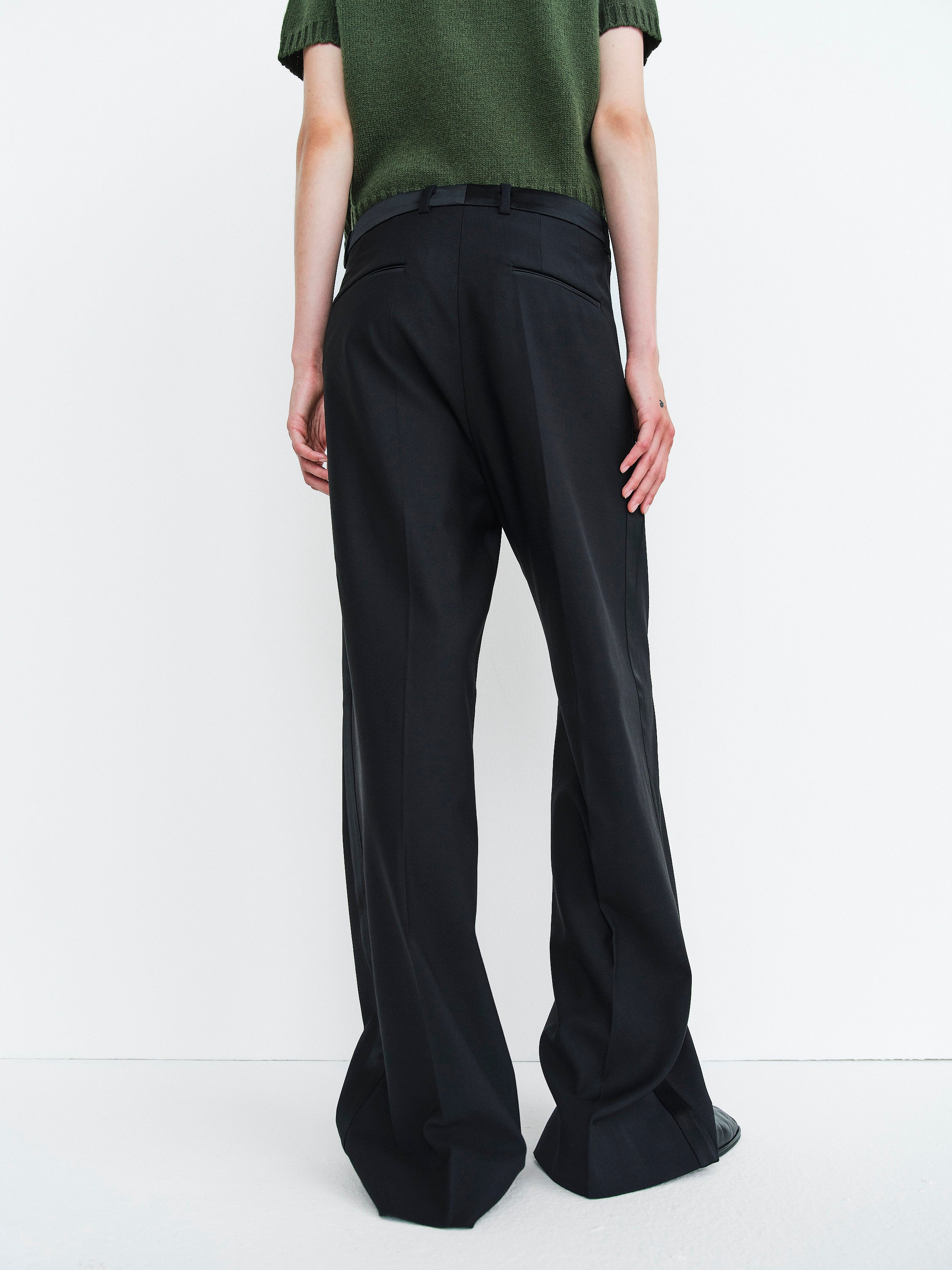 TUXEDO PANTS / BLACK