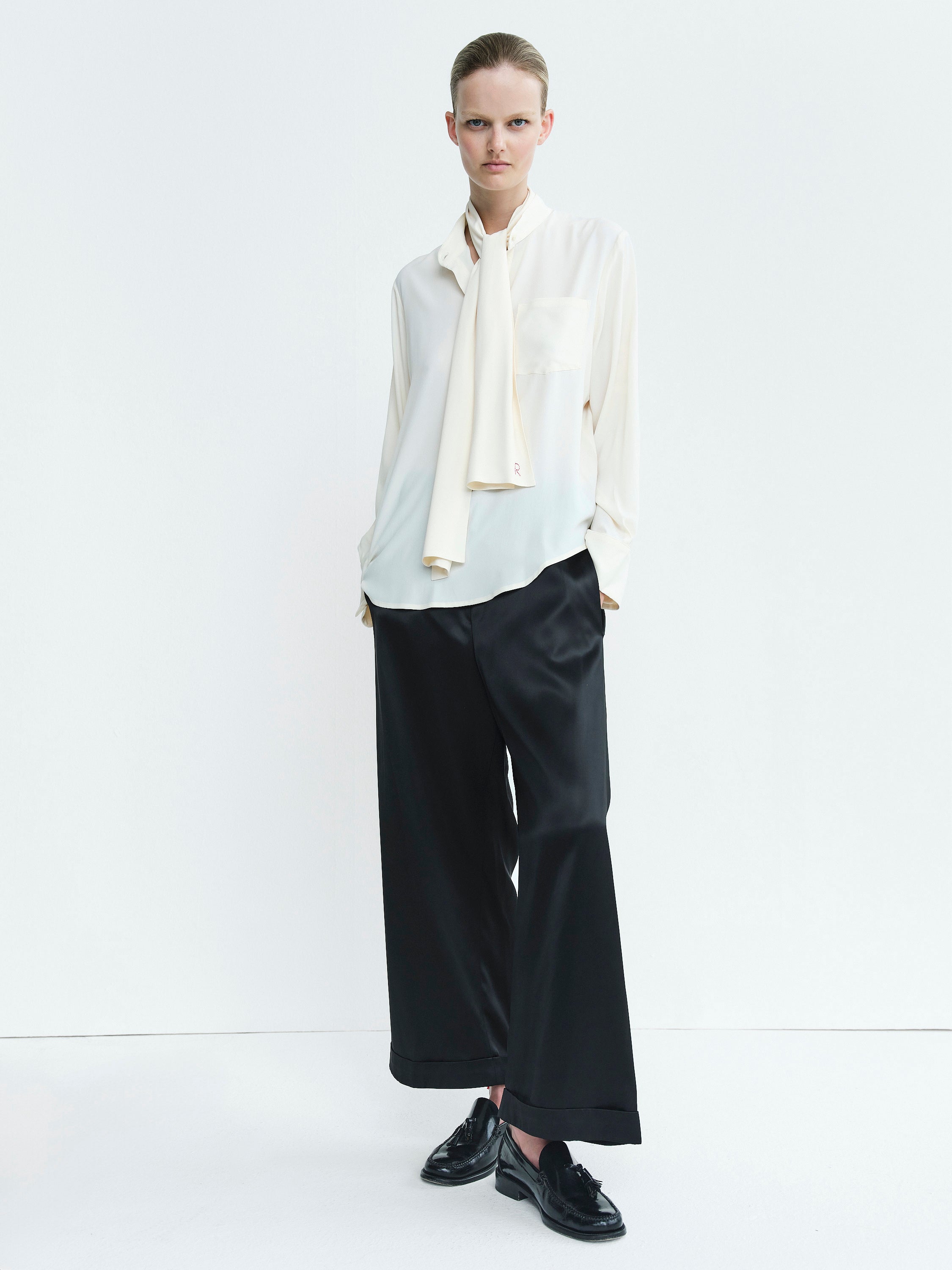 TILDA PANTS / BLACK VISCOSE