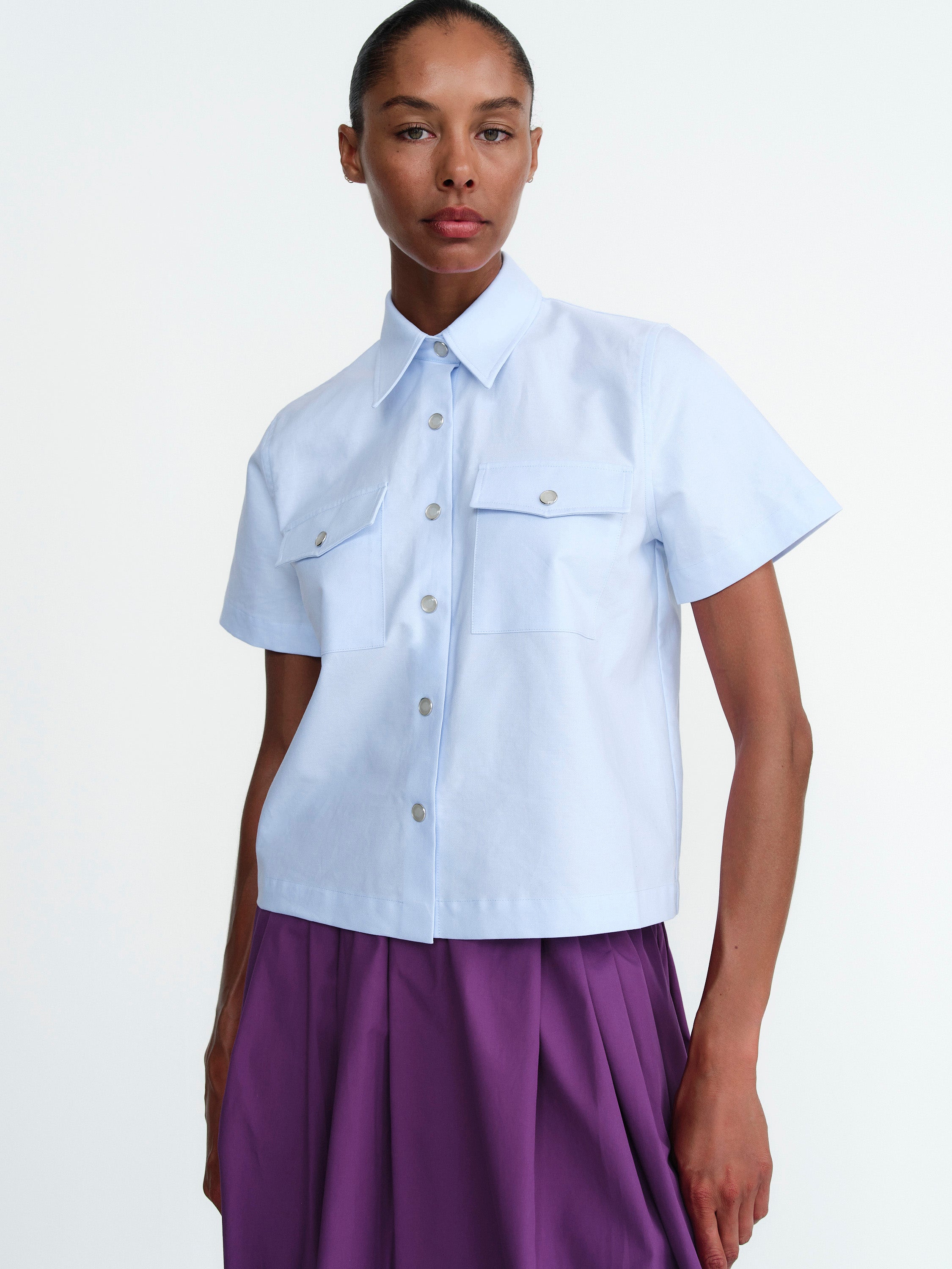 KNOX SHIRT / COOL BLUE