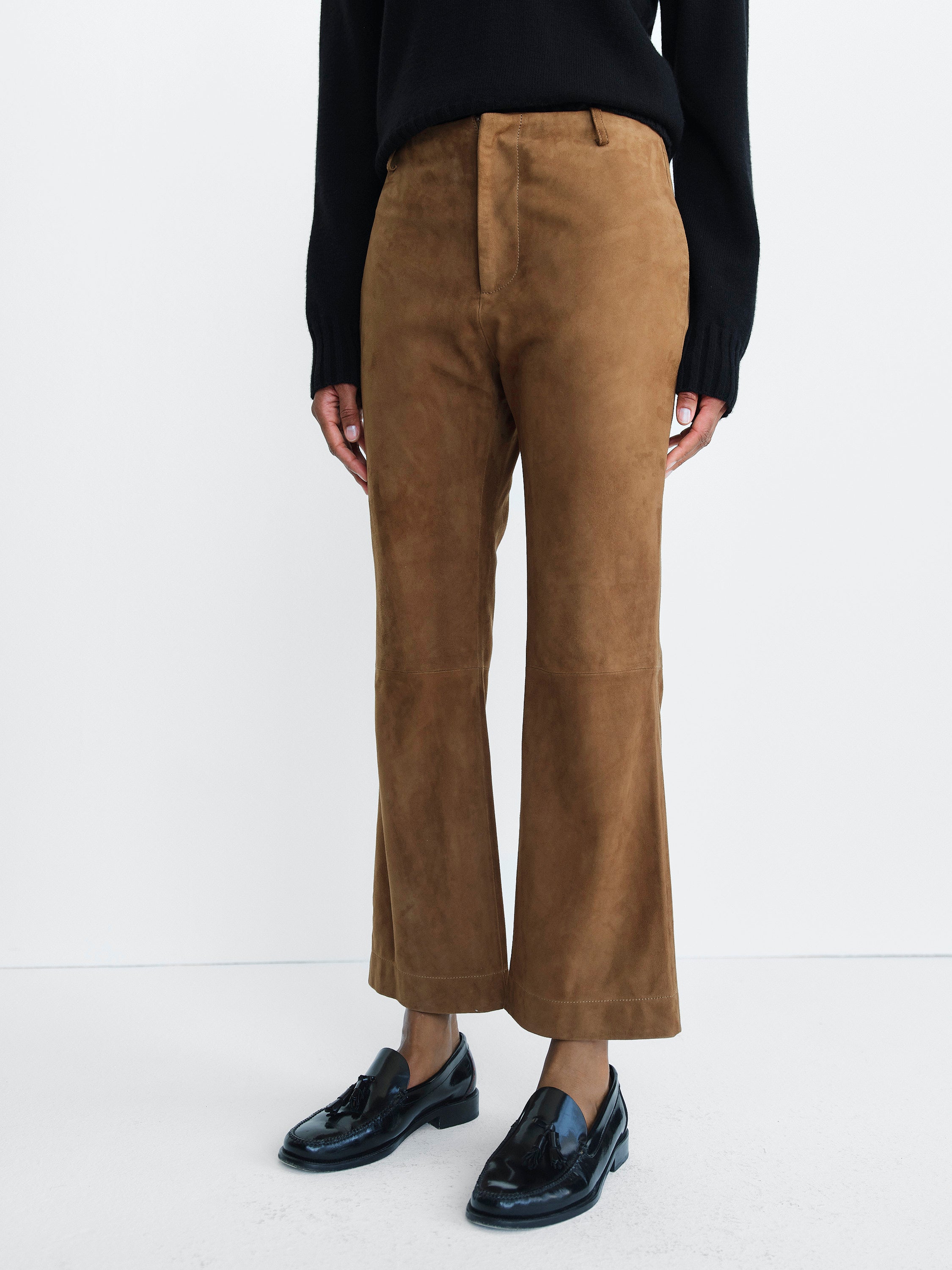 TOM PANTS / TOFFEE SUEDE