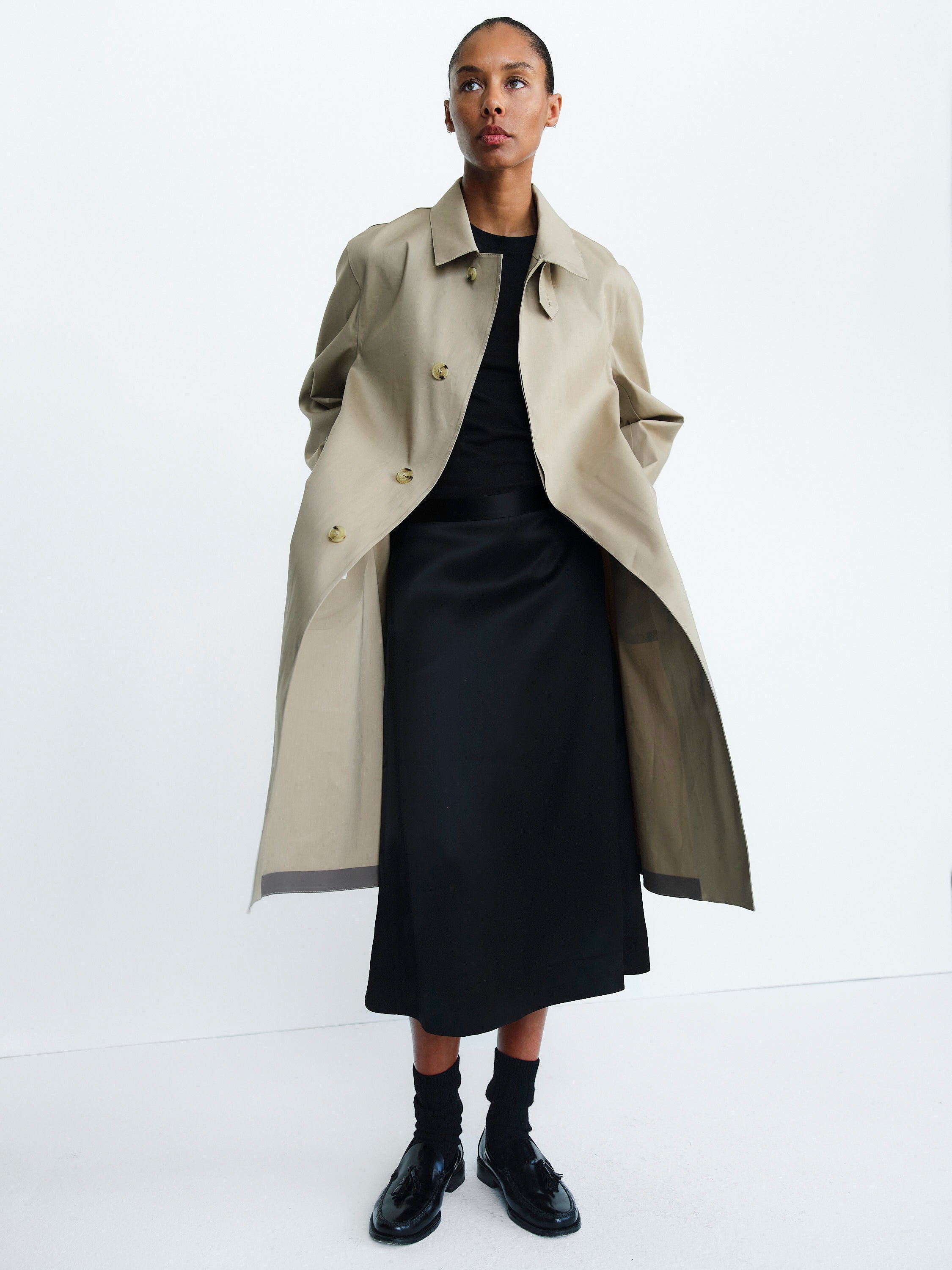 RIKA STUDIOS X MACKINTOSH, PARK AVENUE COAT / FAWN