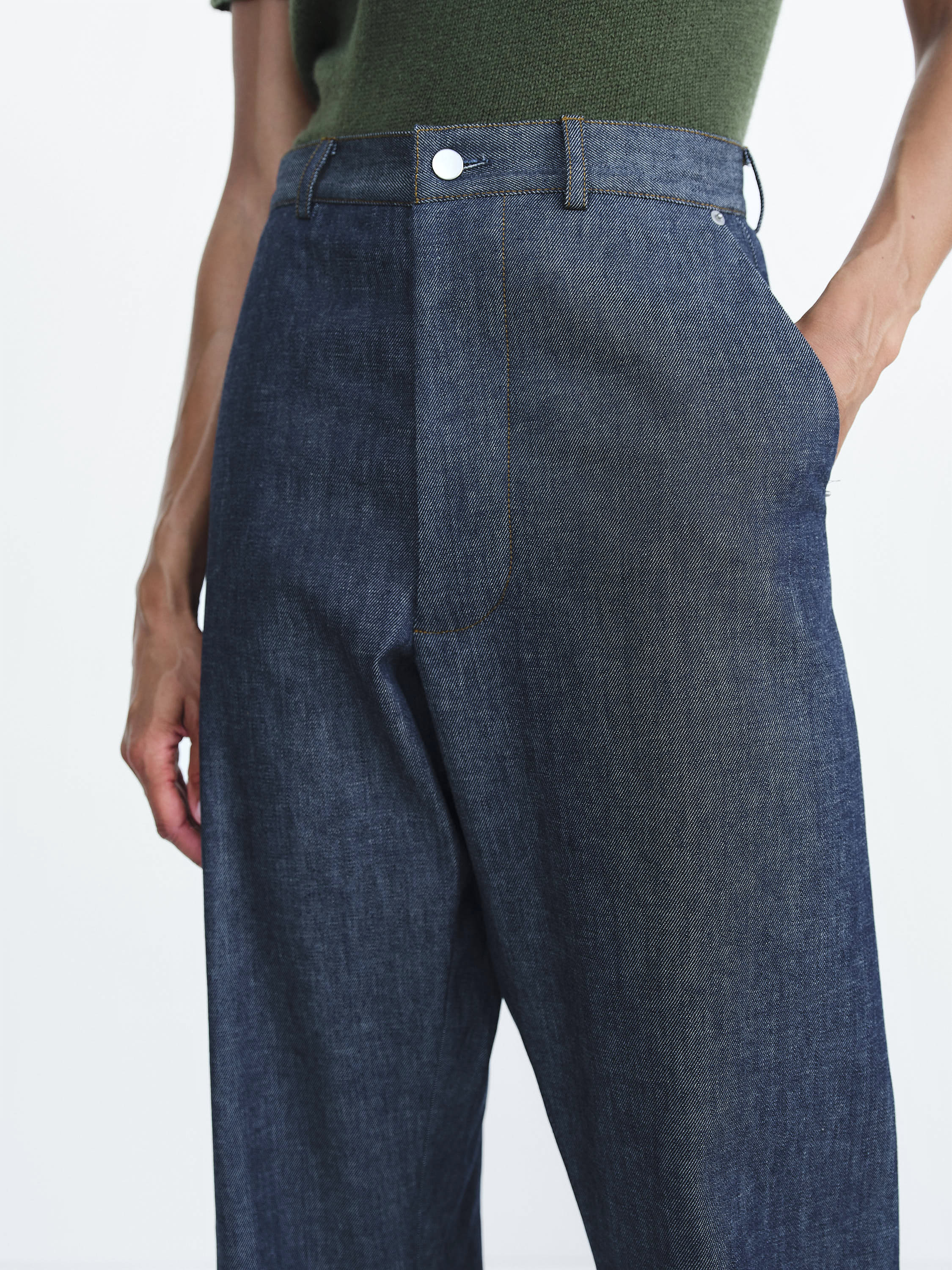 ROWAN PANTS / INDIGO