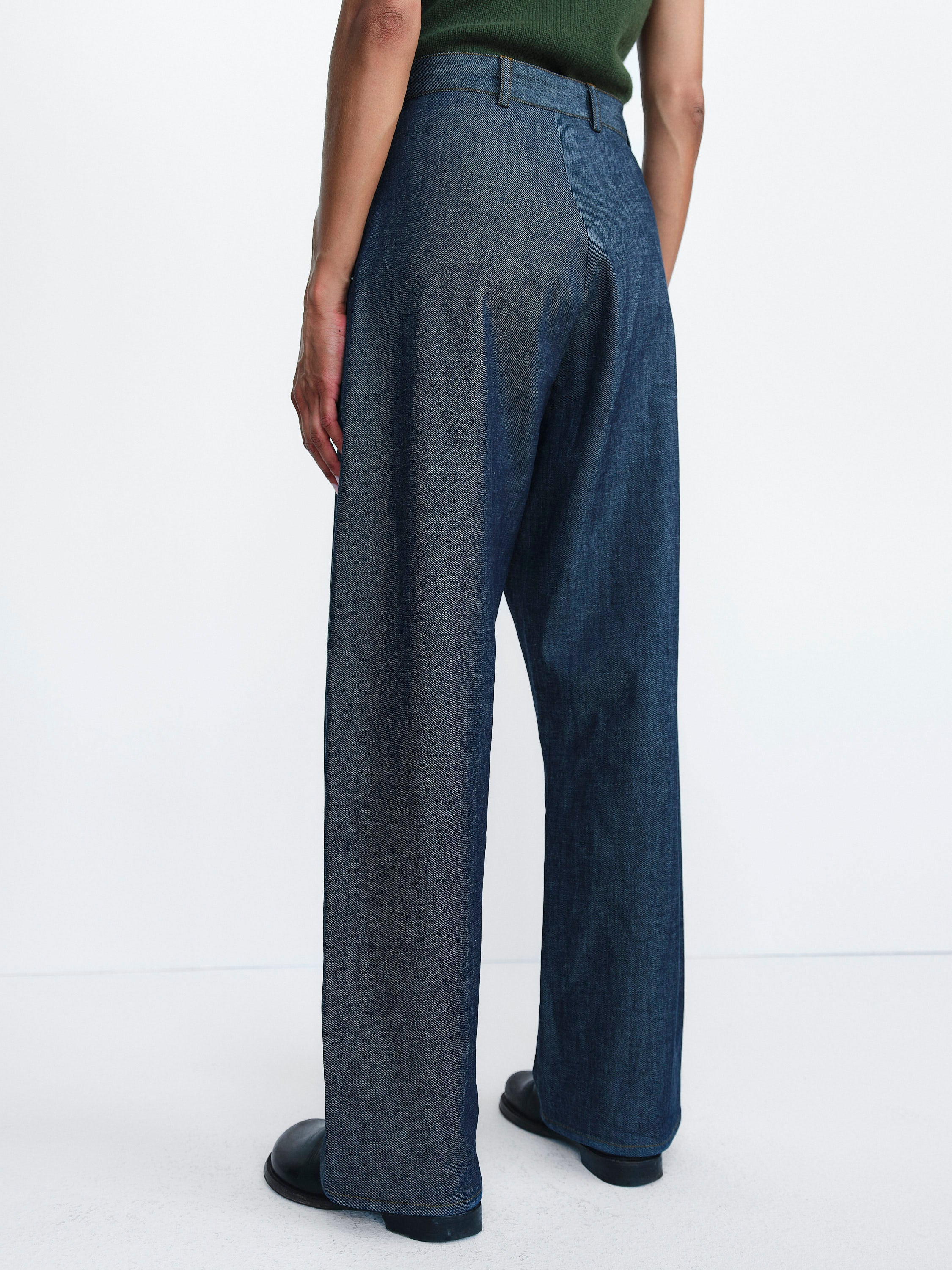ROWAN PANTS / INDIGO