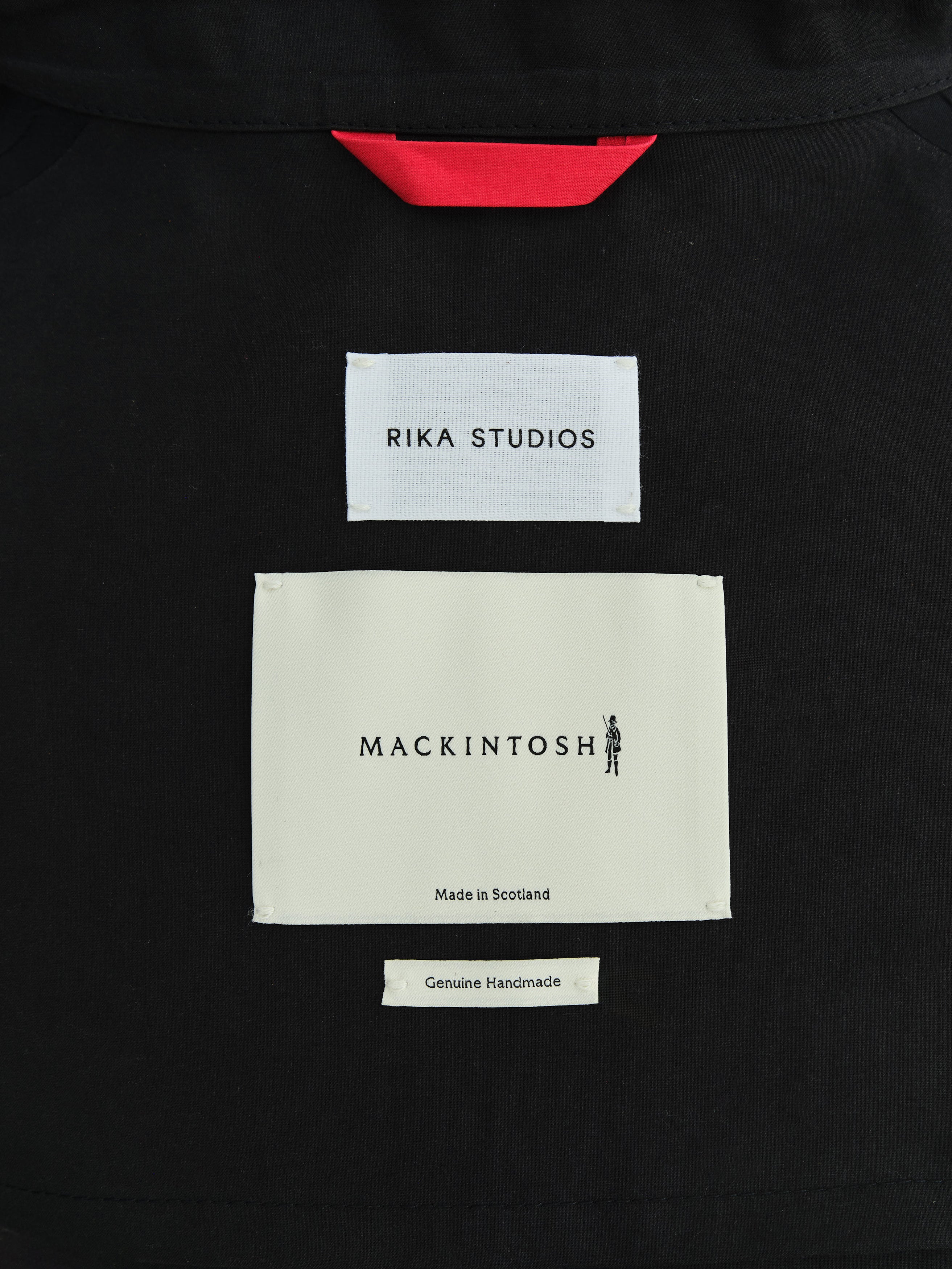 RIKA STUDIOS X MACKINTOSH, FRANK JACKET / BLACK