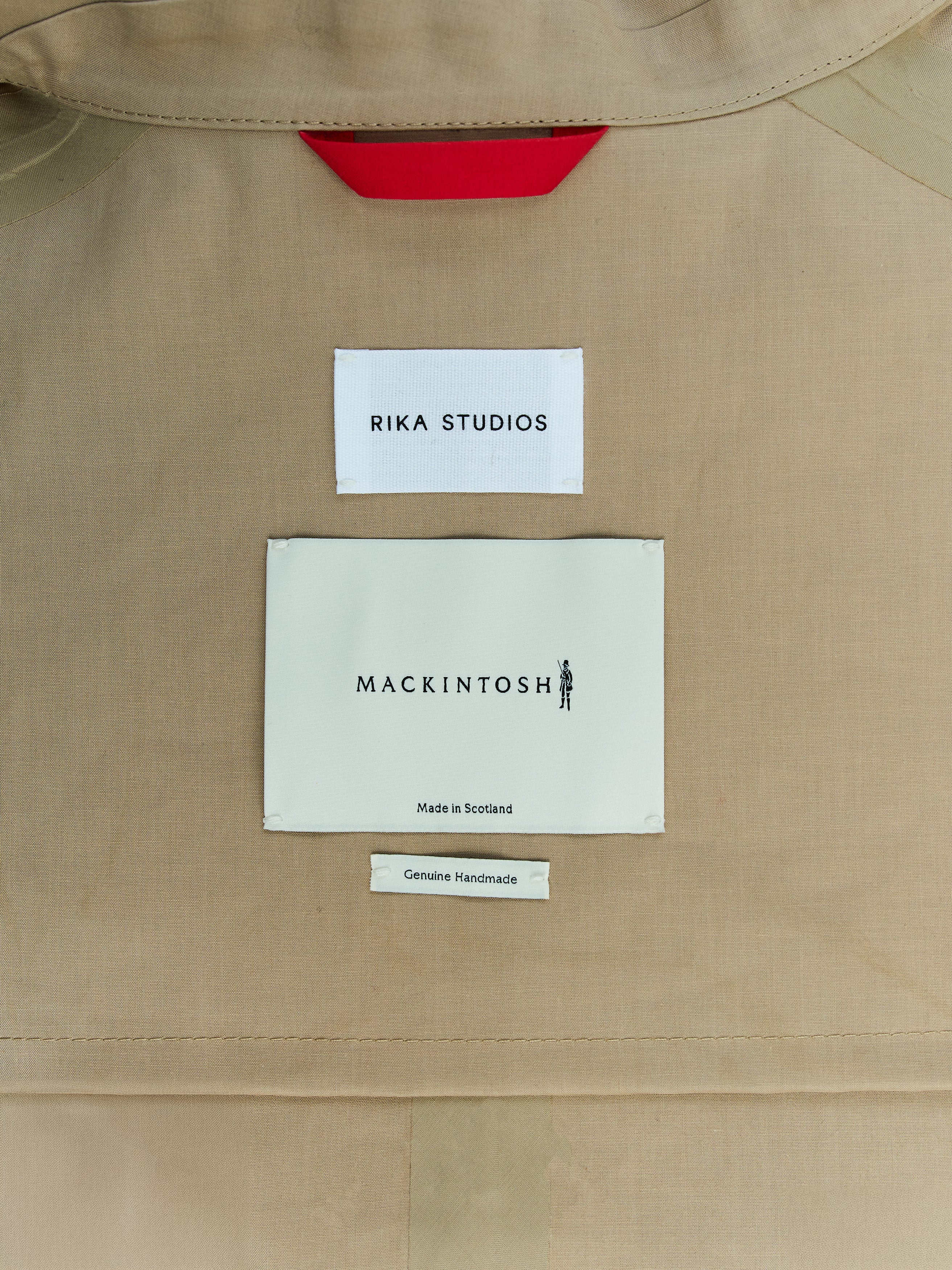 RIKA STUDIOS X MACKINTOSH, FRANK JACKET / FAWN