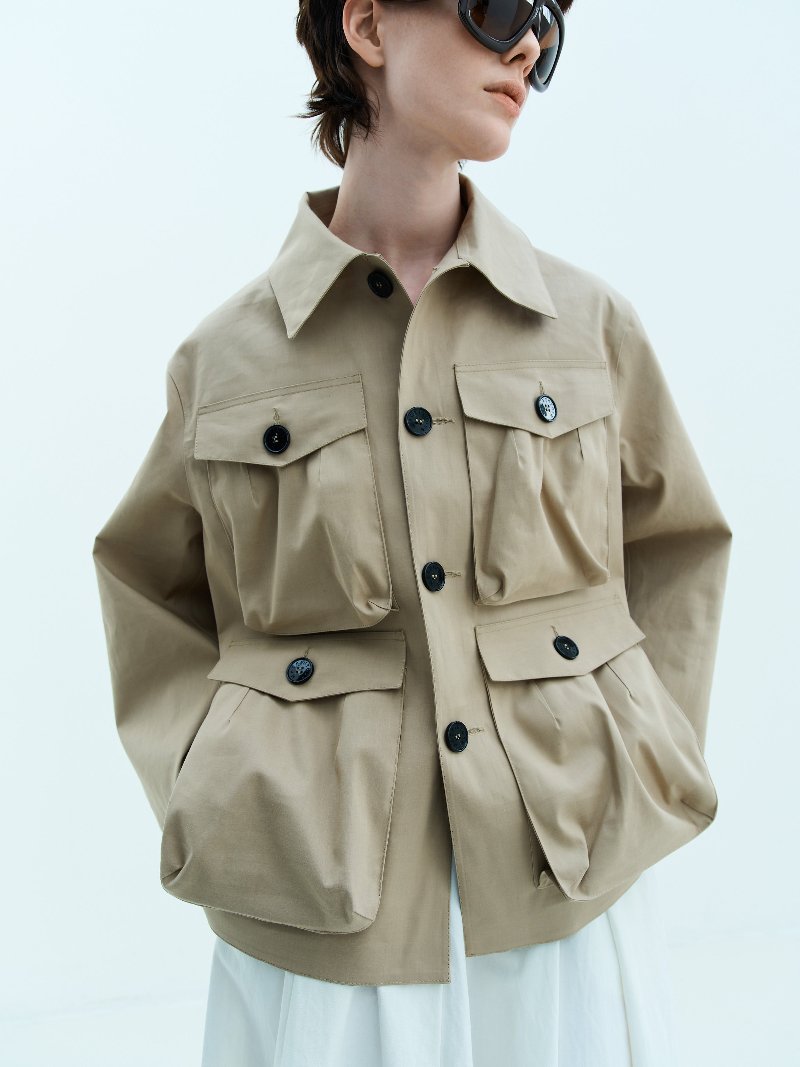 RIKA STUDIOS X MACKINTOSH, FRANK JACKET / FAWN