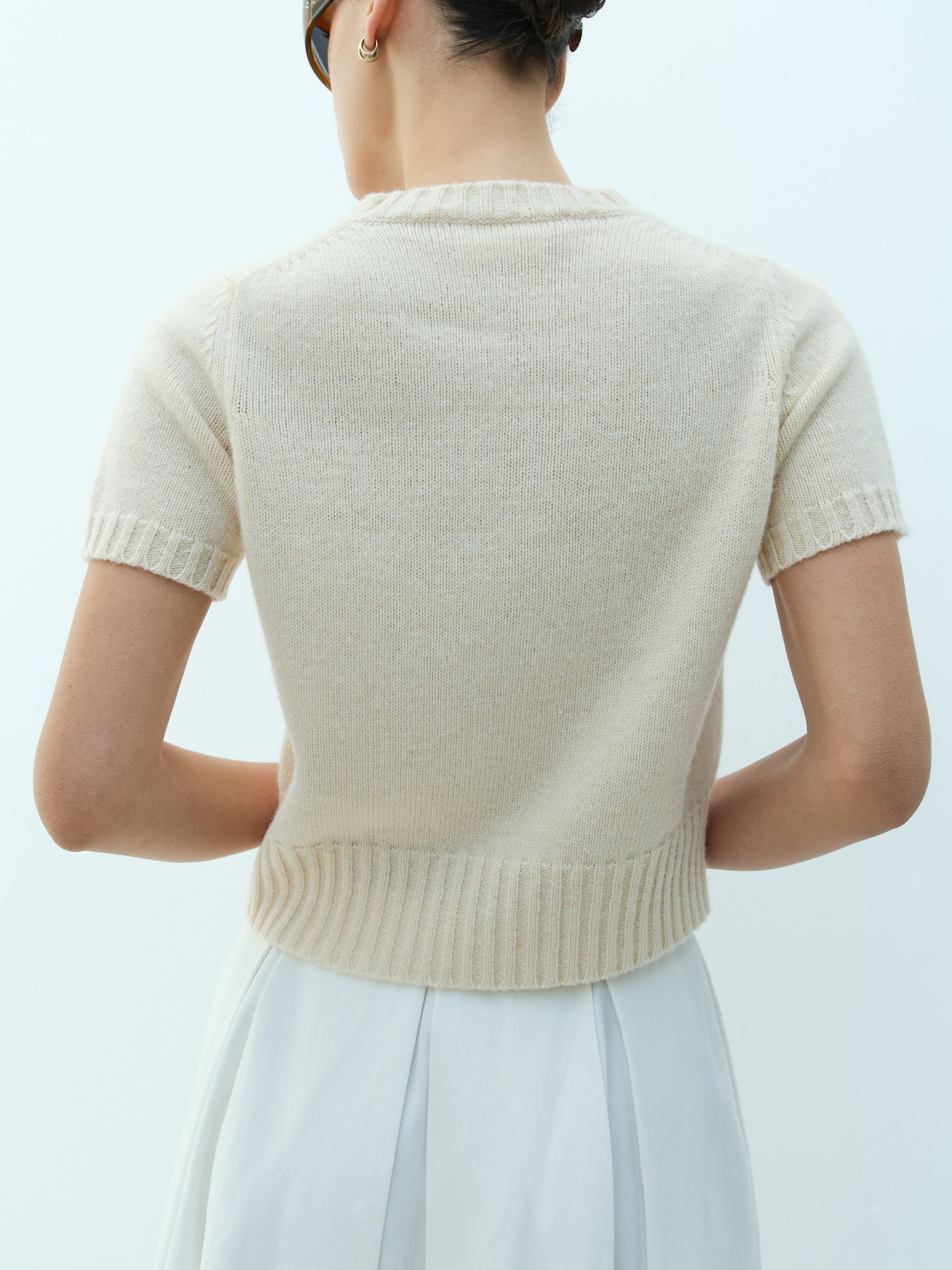 ROSE SKIRT / WHITE