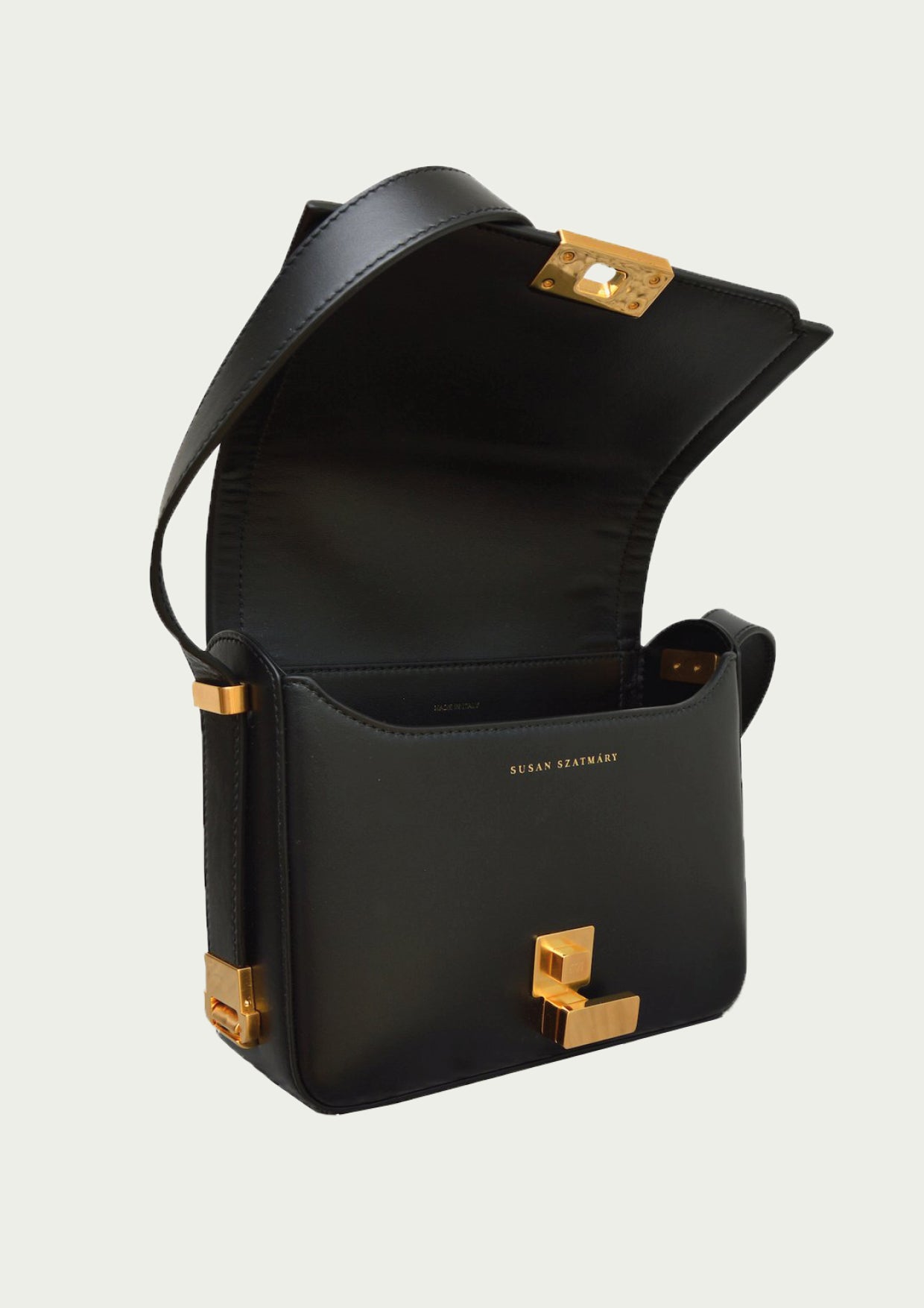 SUSAN SZATMARY, MINI PALAIS ROYAL / BLACK-GOLD