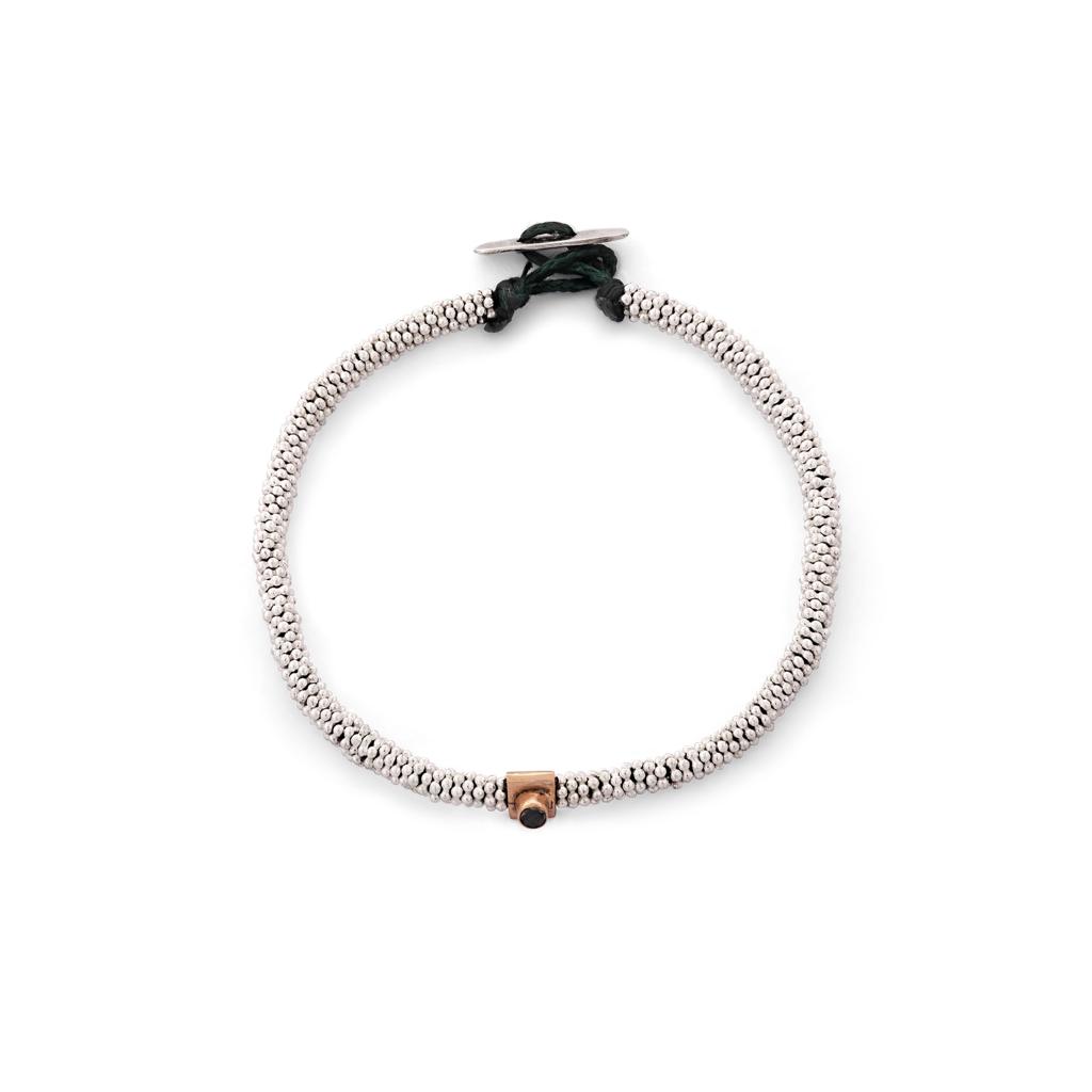 NAFSU INDIA BRACELET / BLACK DIAMOND