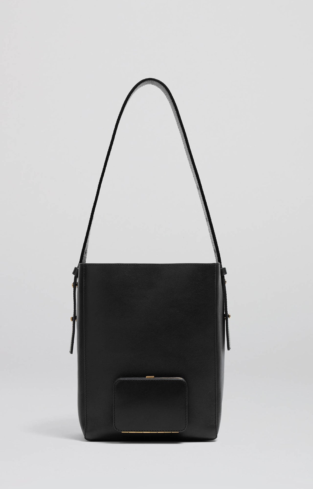 PARKER M | BLACK SMOOTH - SHORT STRAP