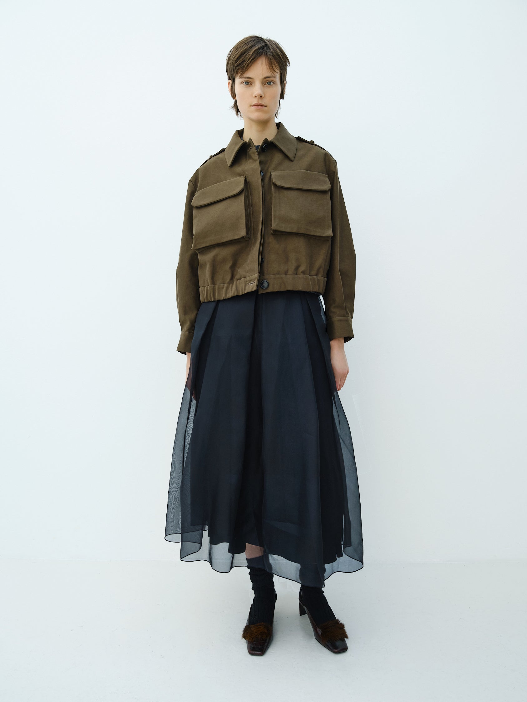BOMBER JACKET / KHAKI GREEN
