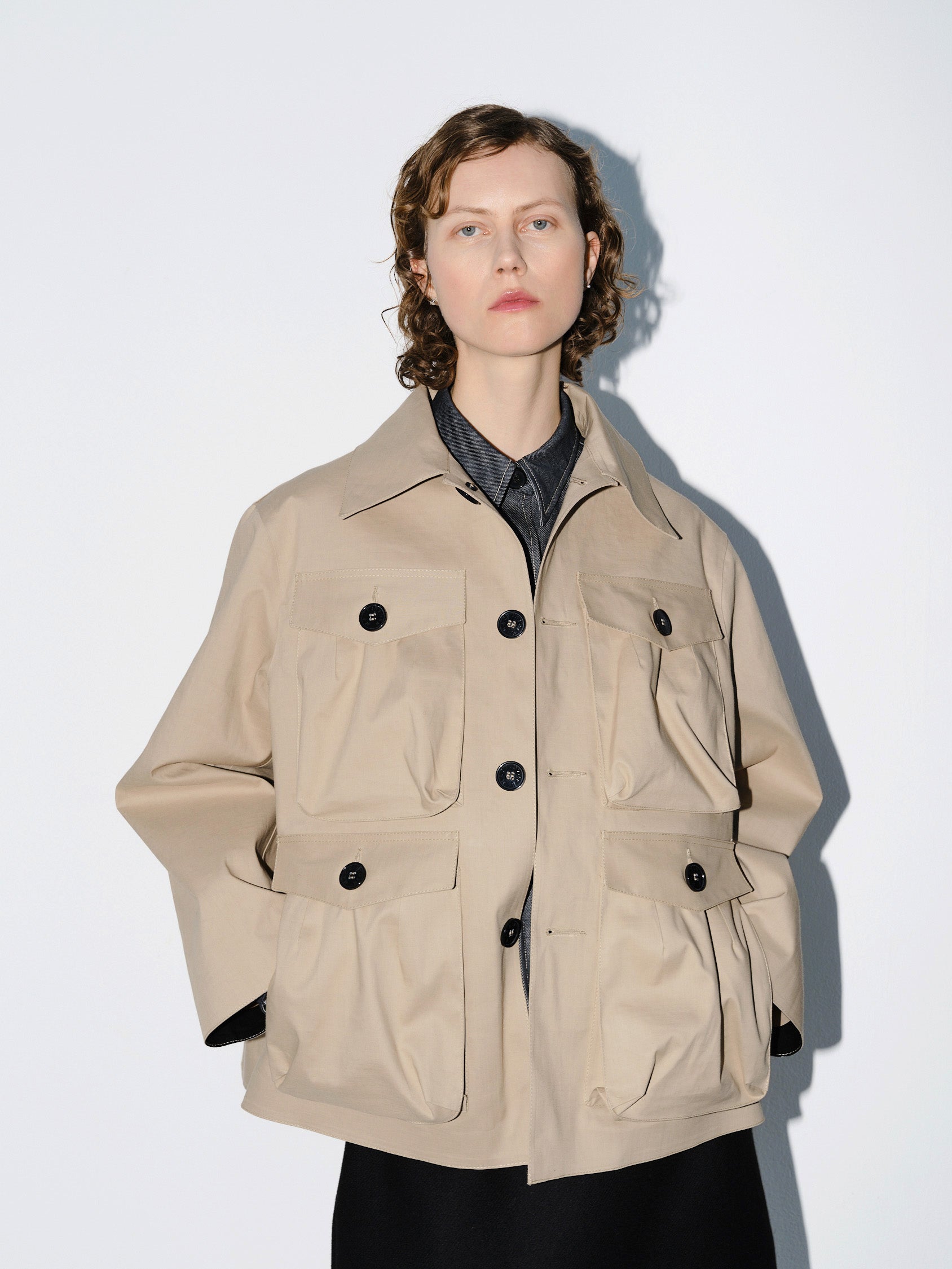 RIKA STUDIOS X MACKINTOSH, FRANK JACKET / FAWN