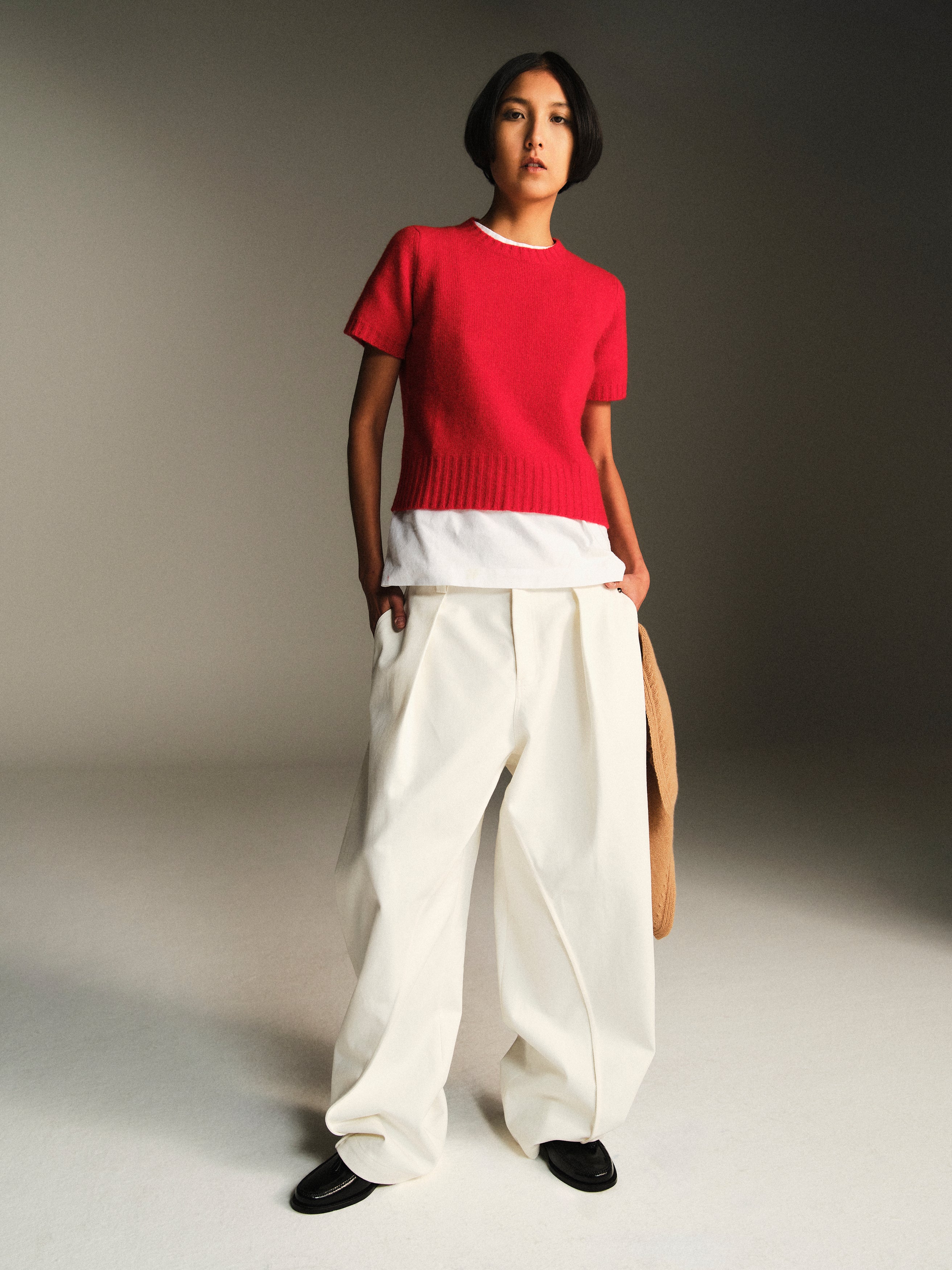 SPENCER PANTS / CREAM