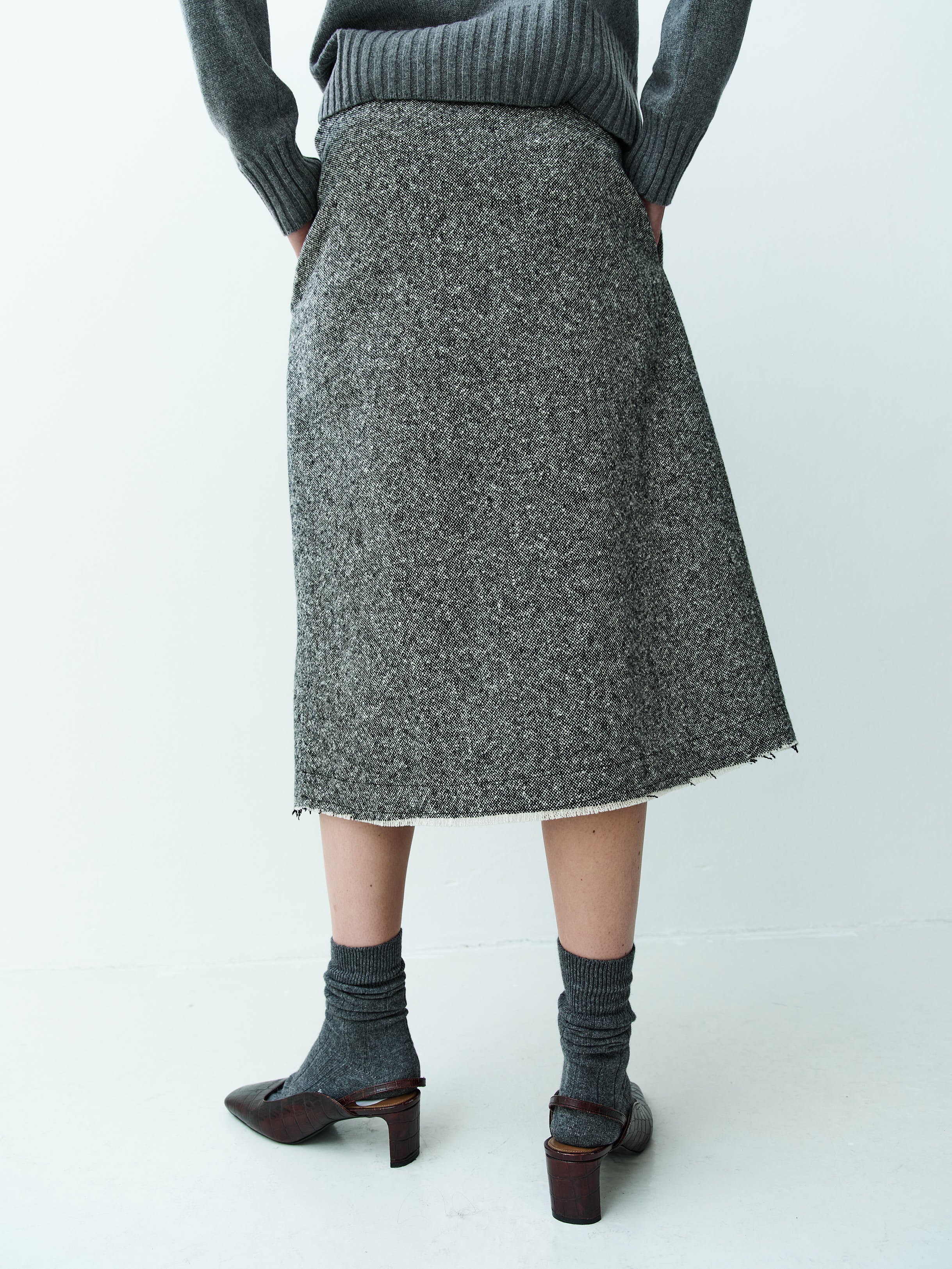 NICK SKIRT / SALT N' PEPPER