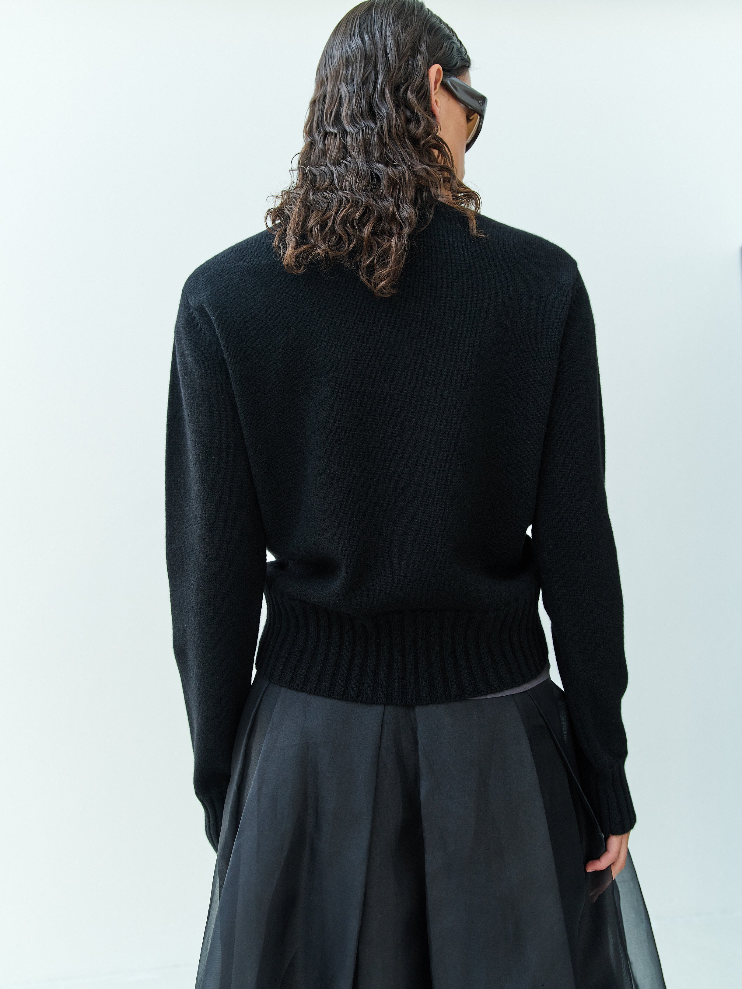 INEZ AND VINOODH JUMPER / BLACK