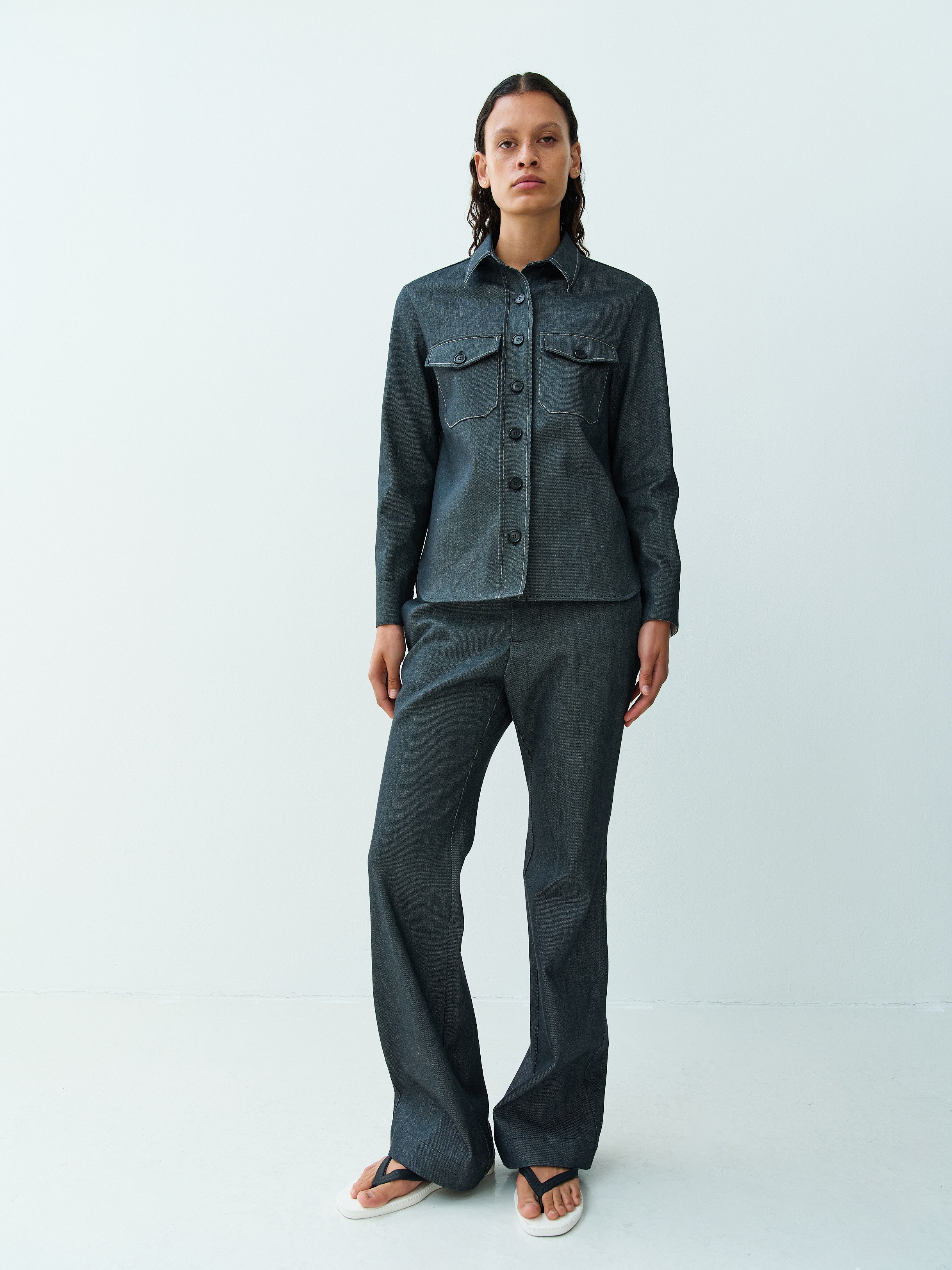 BOB SHIRT / INDIGO
