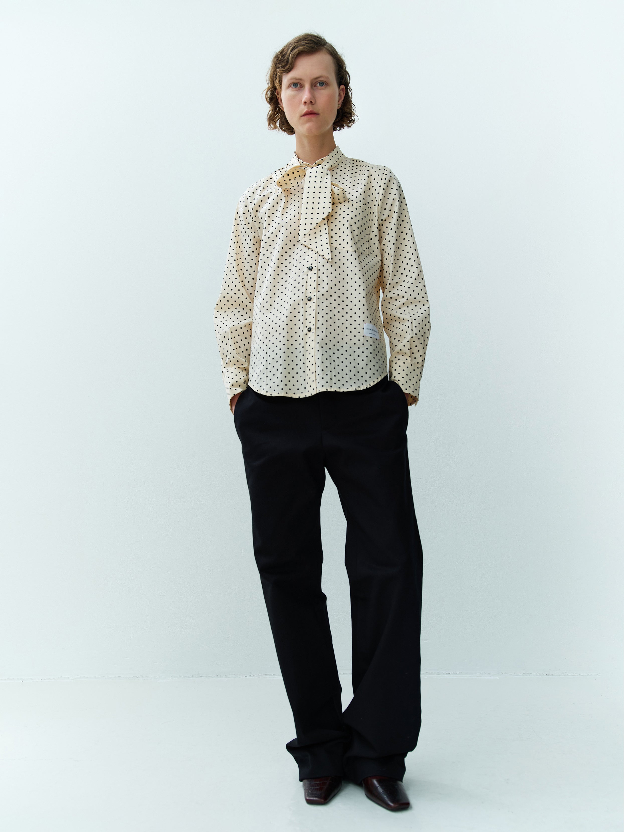 ALICE PANTS / BLACK TWILL
