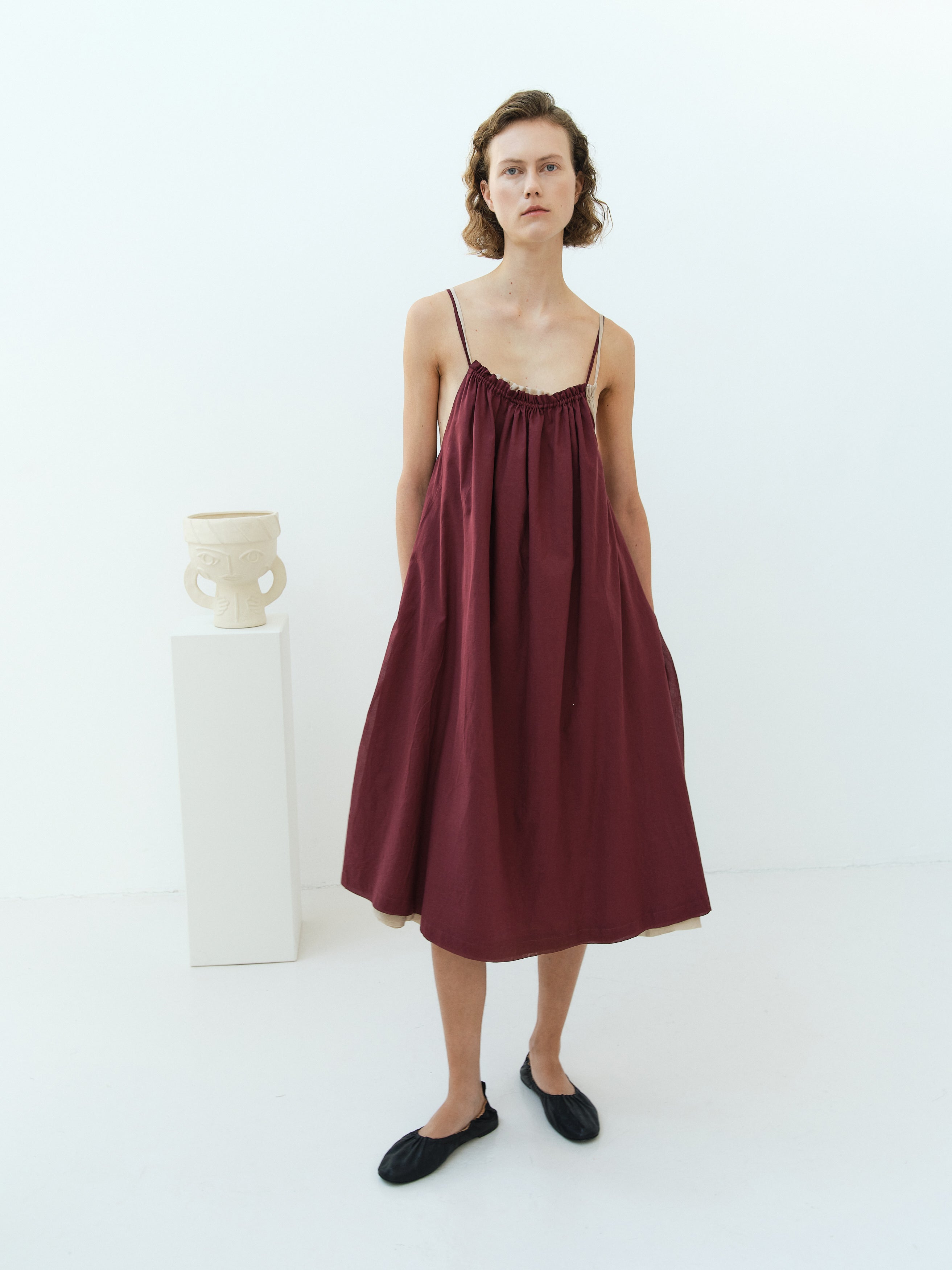 CORSICA DRESS / BORDEUX