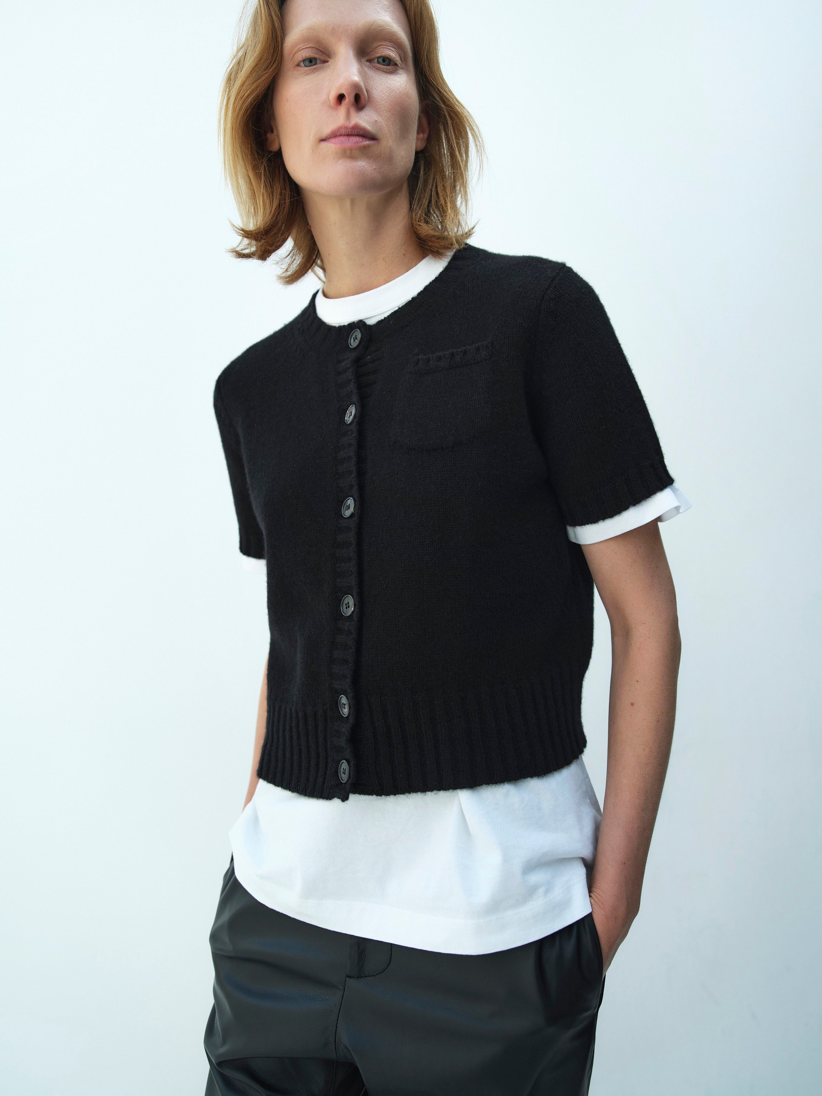 SOFIA CARDIGAN / BLACK
