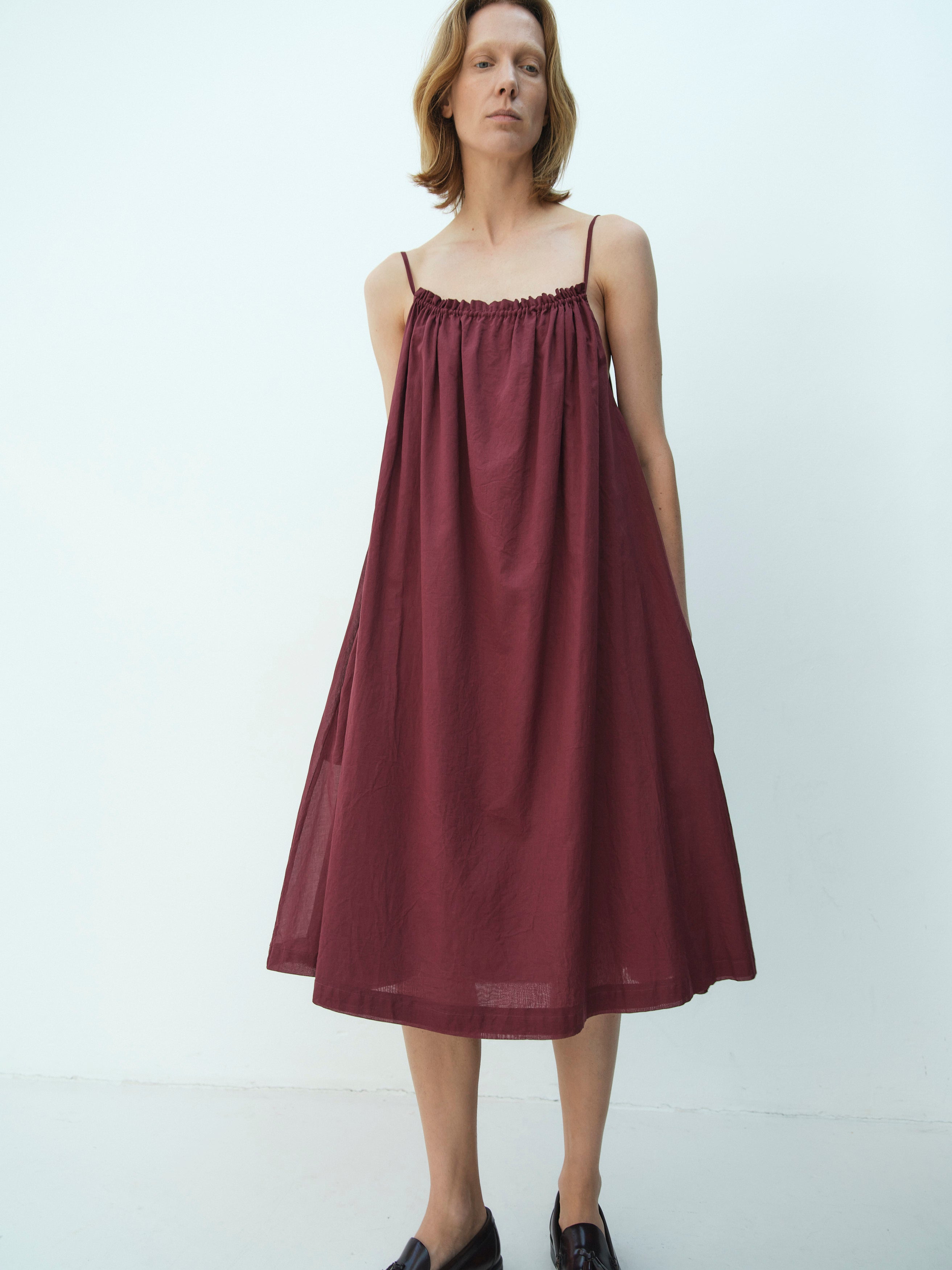 CORSICA DRESS / BORDEUX