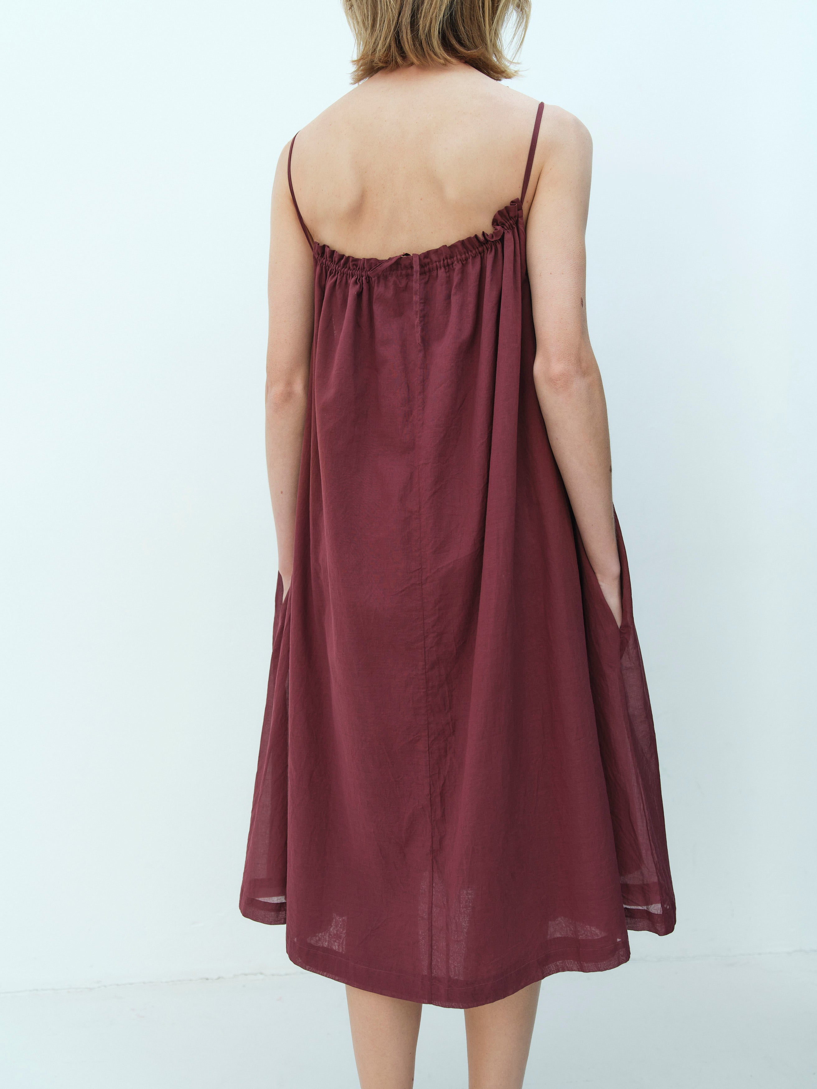 CORSICA DRESS / BORDEUX