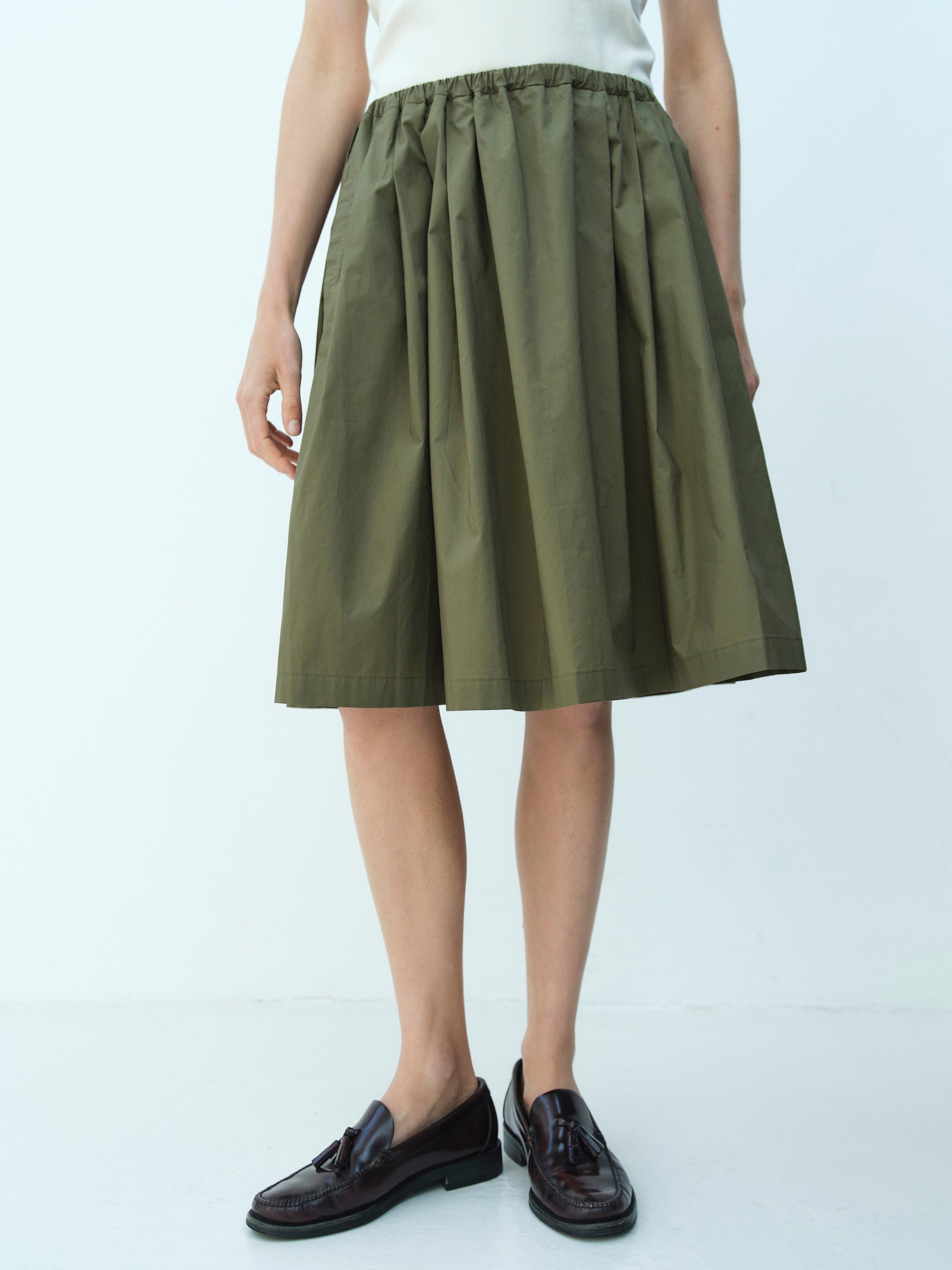 TIM SKIRT / OLIVE