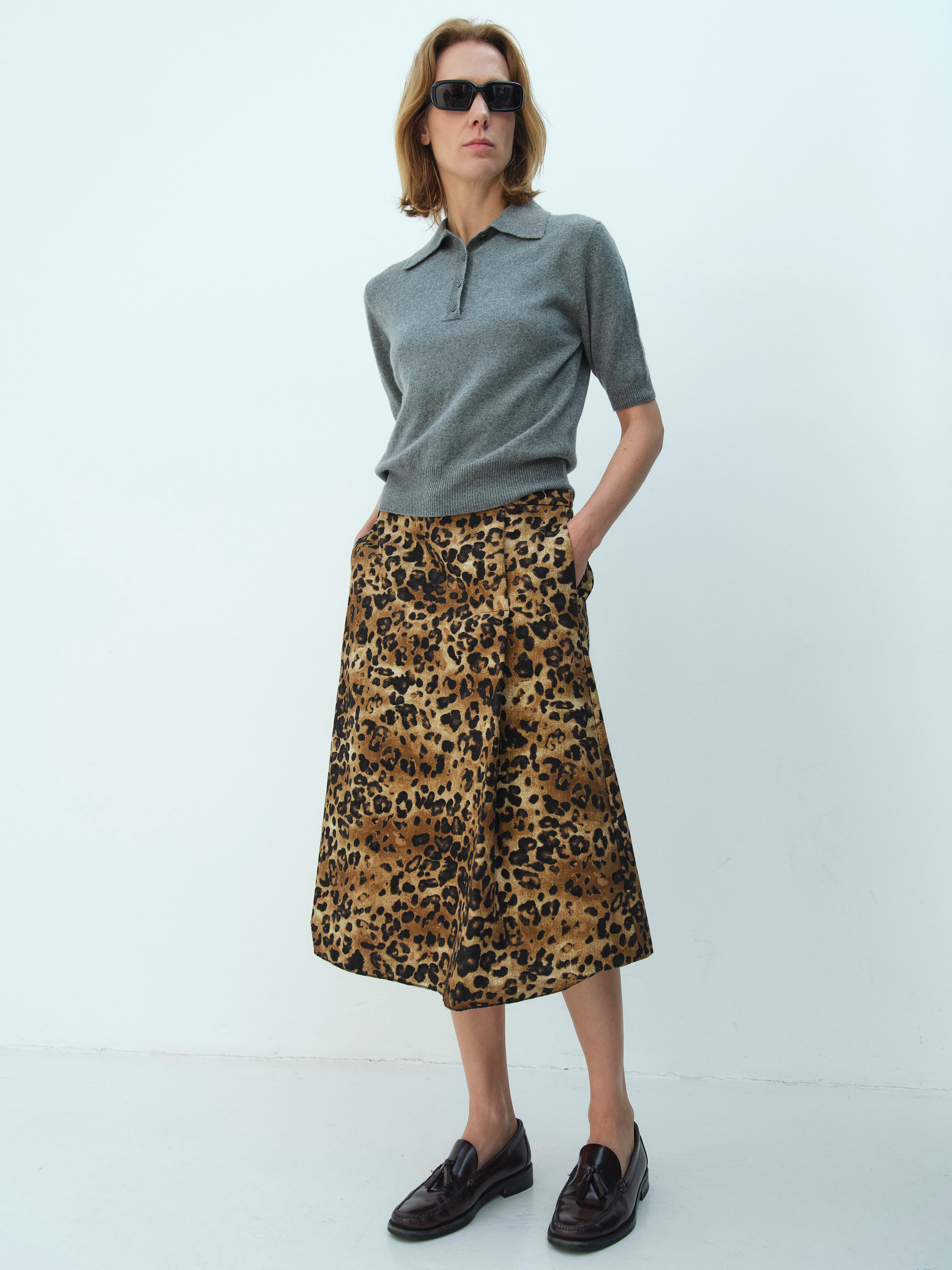 LIZA SKIRT / PANTHER