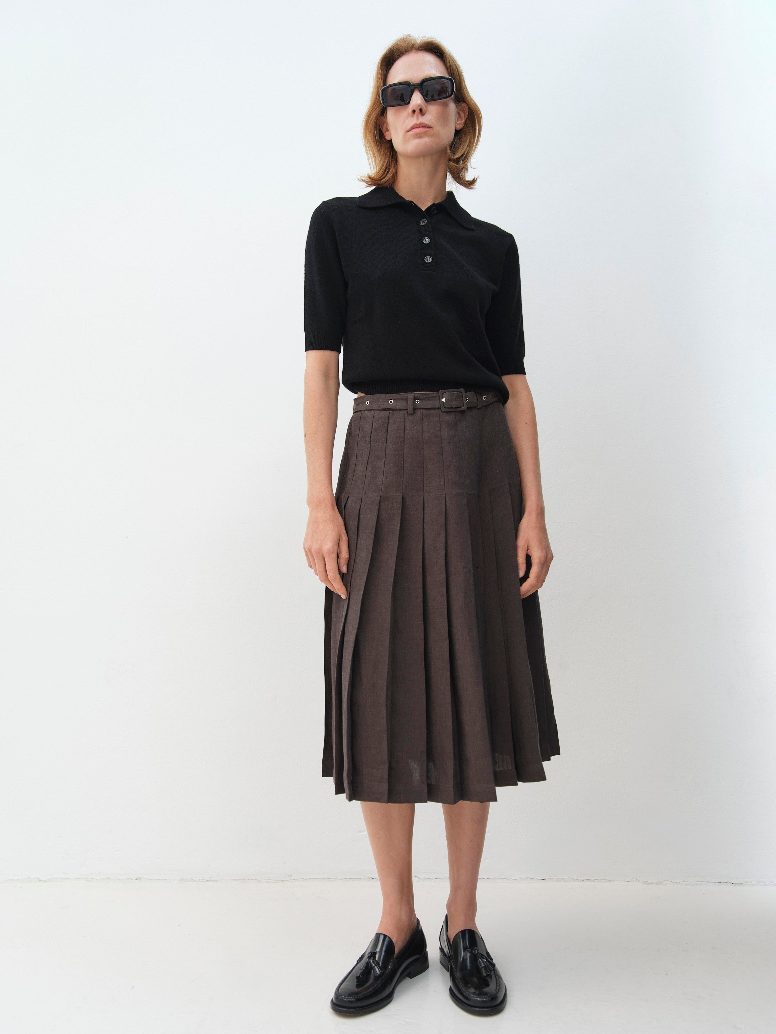 STORM SKIRT / CHOCOLATE
