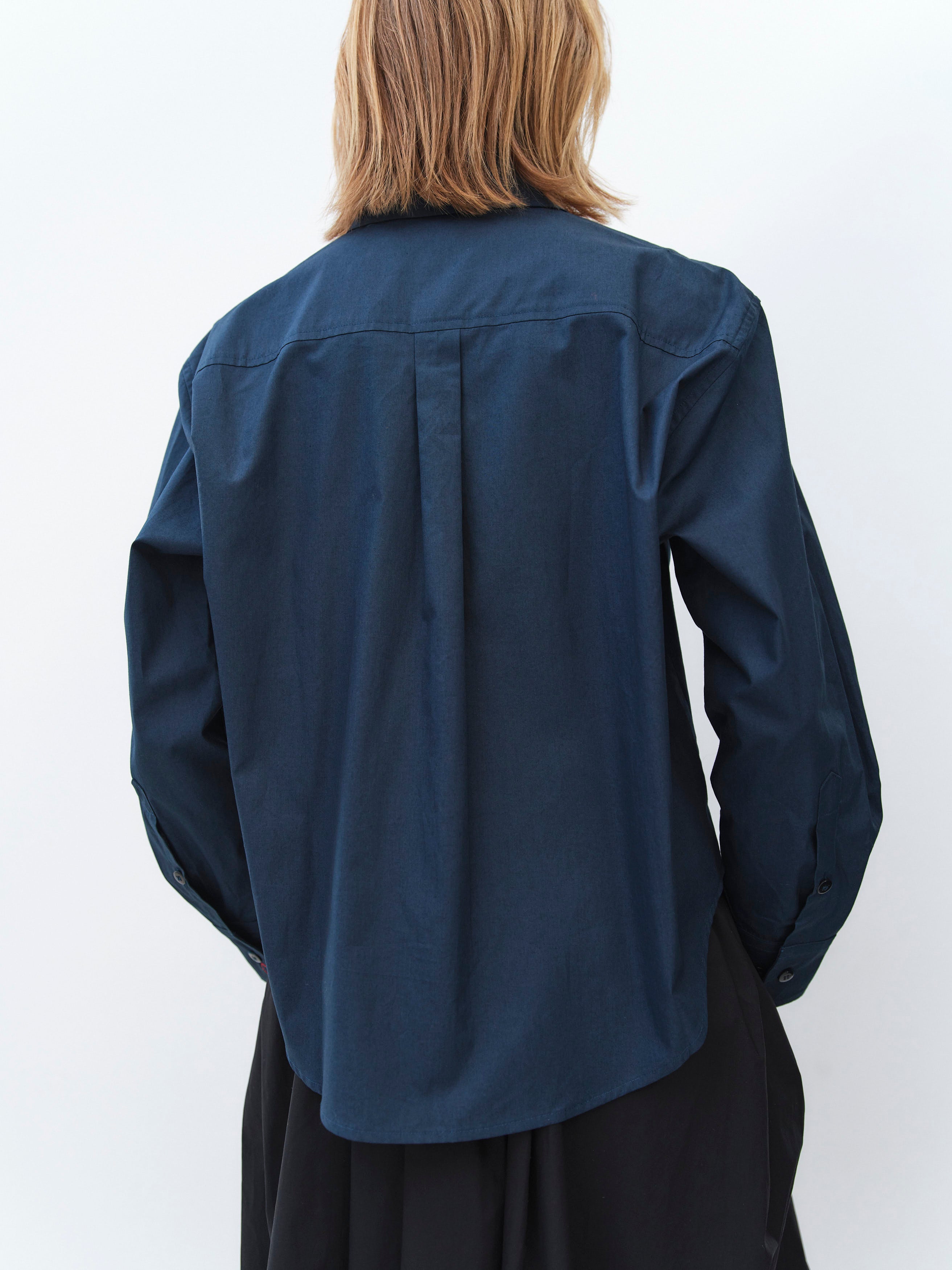 LOU LOU SHIRT / MIDNIGHT BLUE