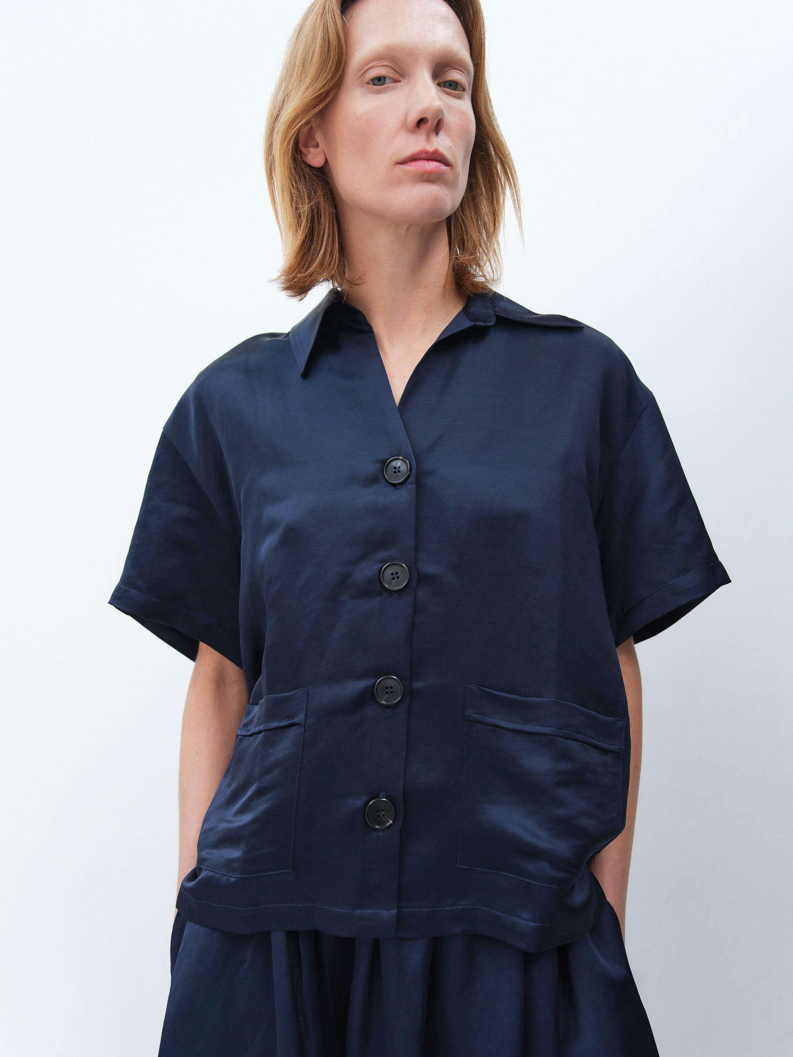 HAVANA SHIRT / MIDNIGHT BLUE