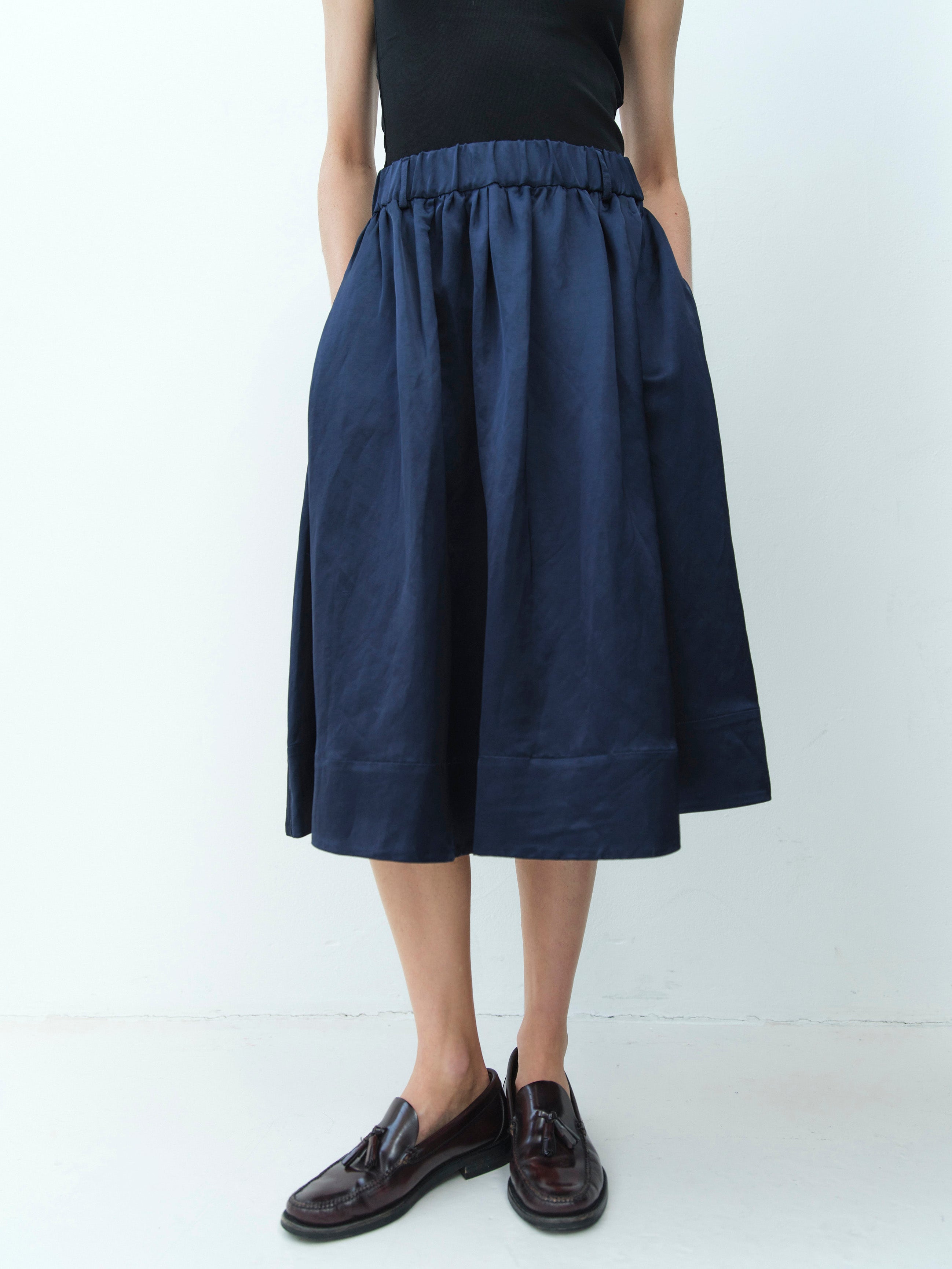APOLLONIA SKIRT / MIDNIGHT BLUE