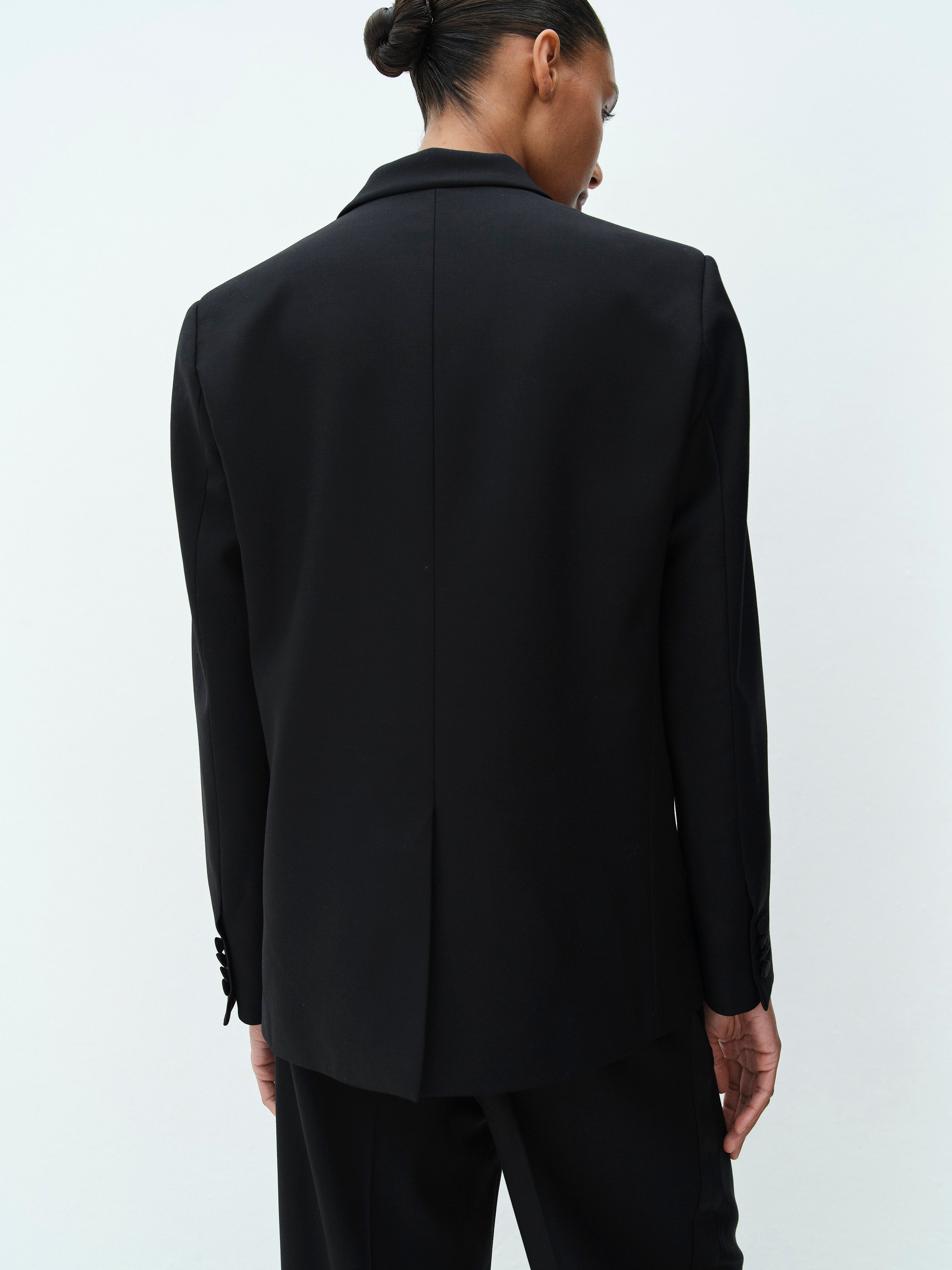 TUXEDO JACKET / BLACK