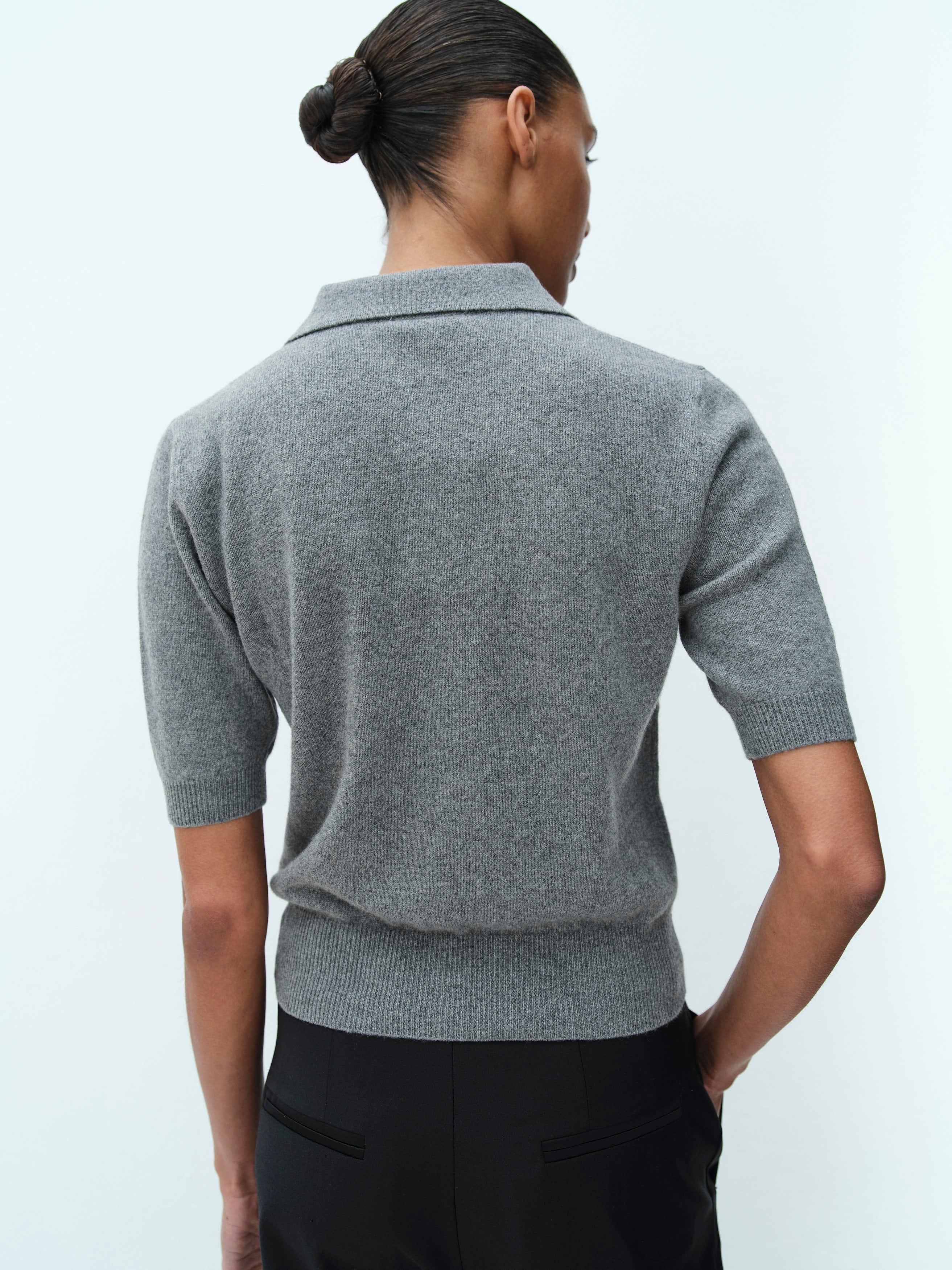 SPRING POLO / GREYISH