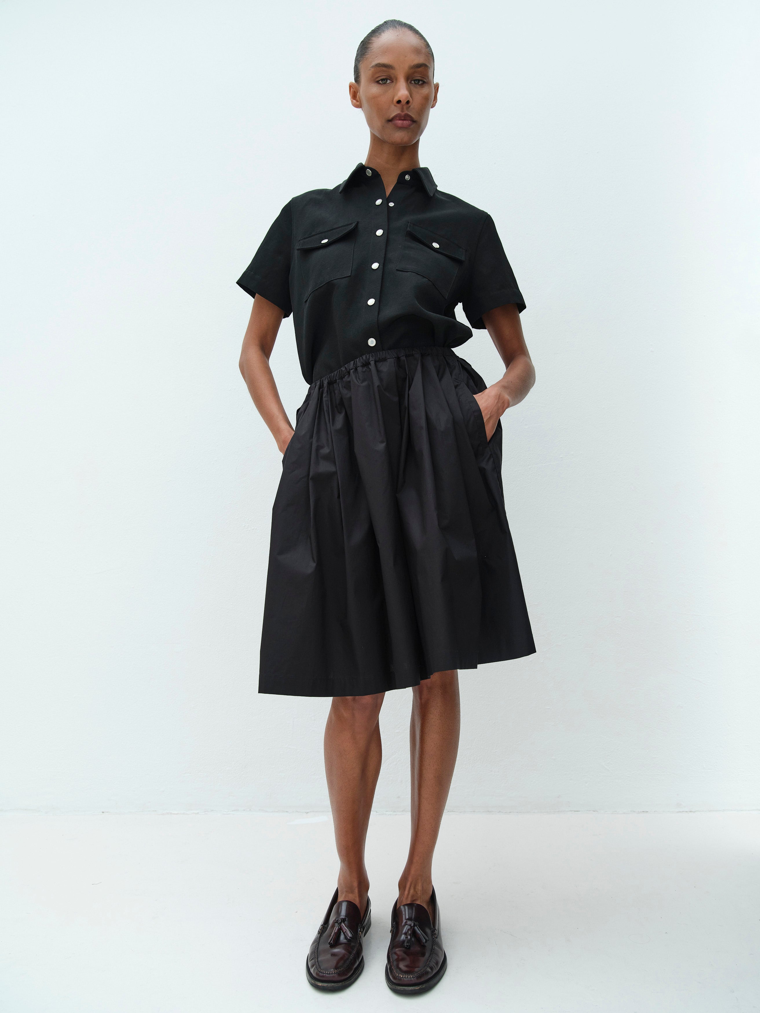 TIM SKIRT / BLACK