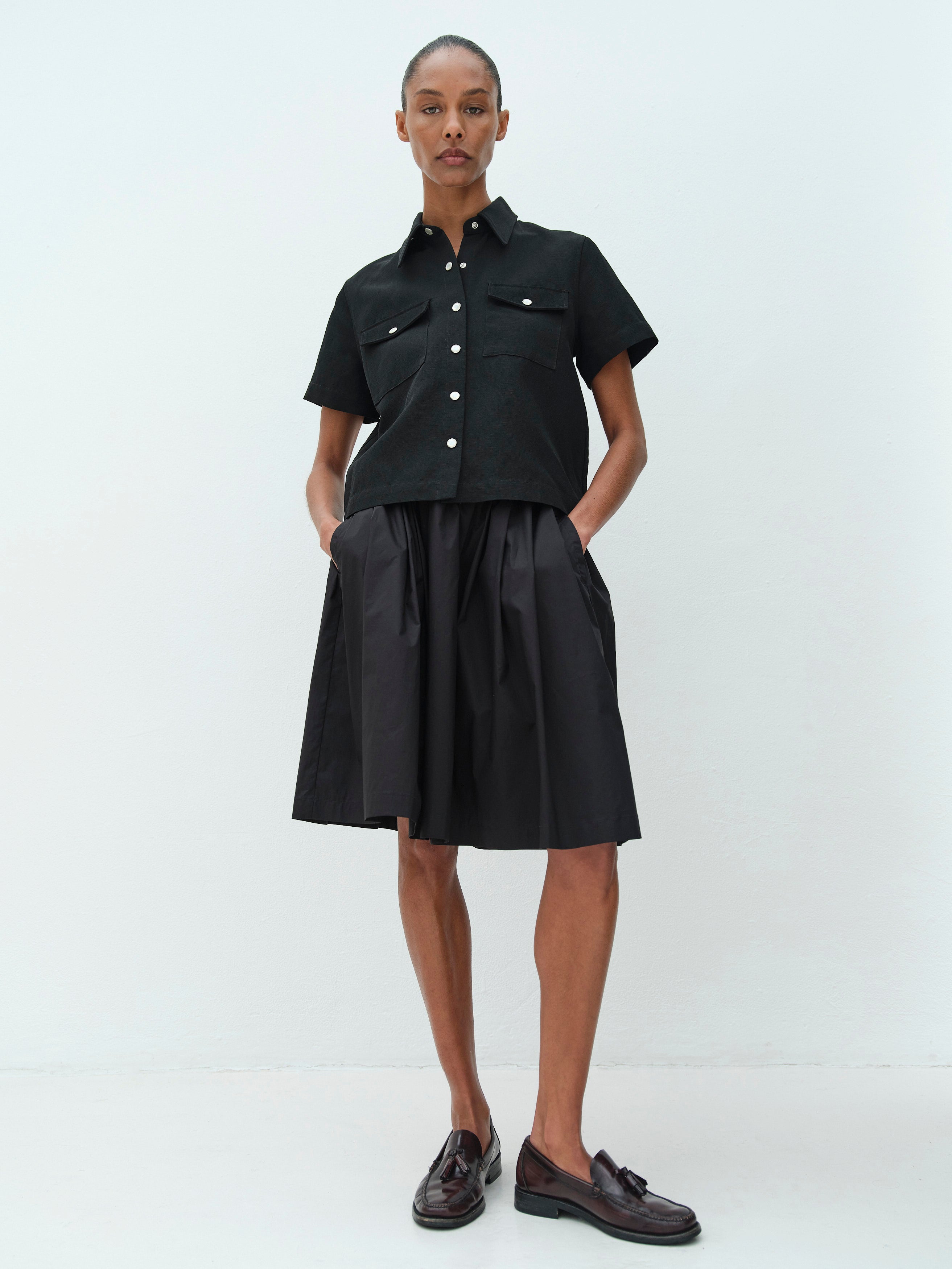 KNOX SHIRT / BLACK