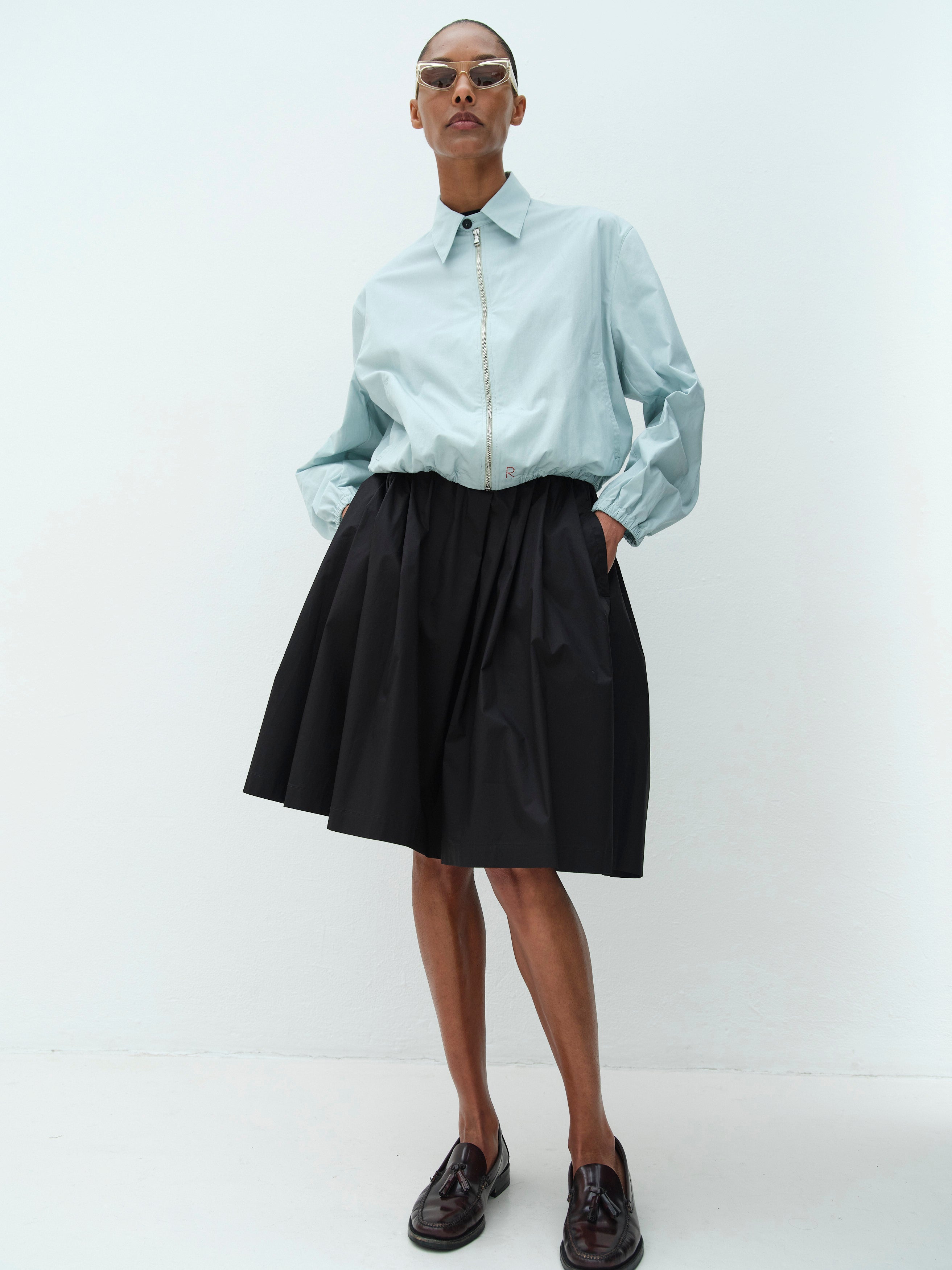 RALPH JACKET / MENTHA POPLIN
