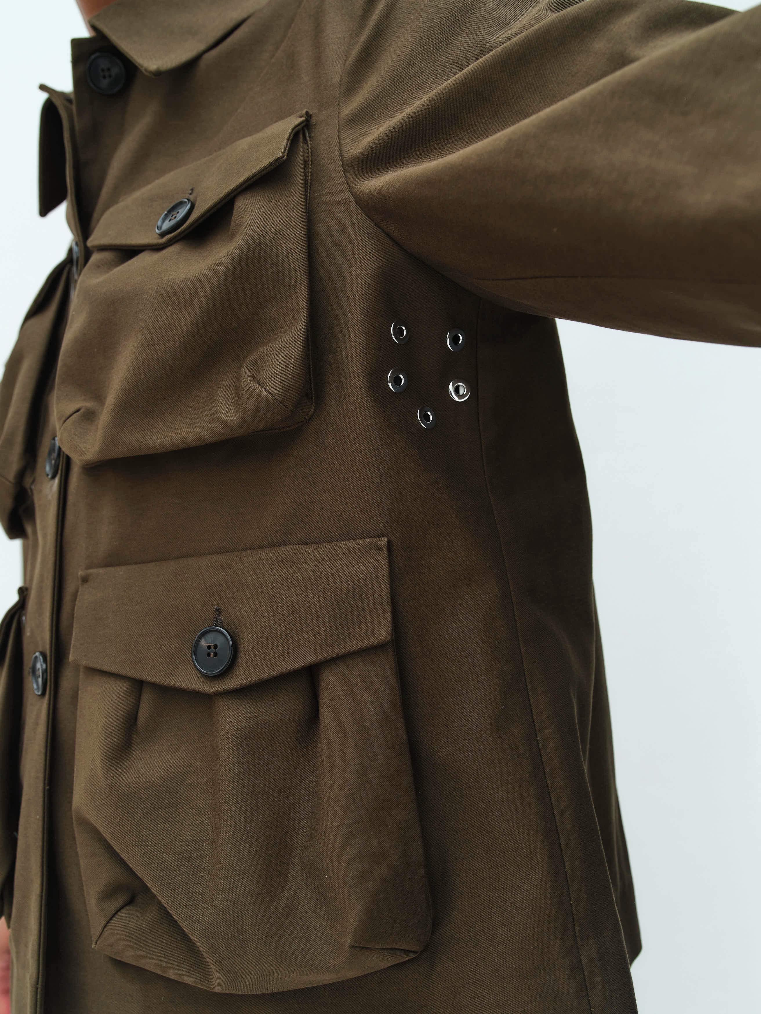 FRANK JACKET / KHAKI GREEN