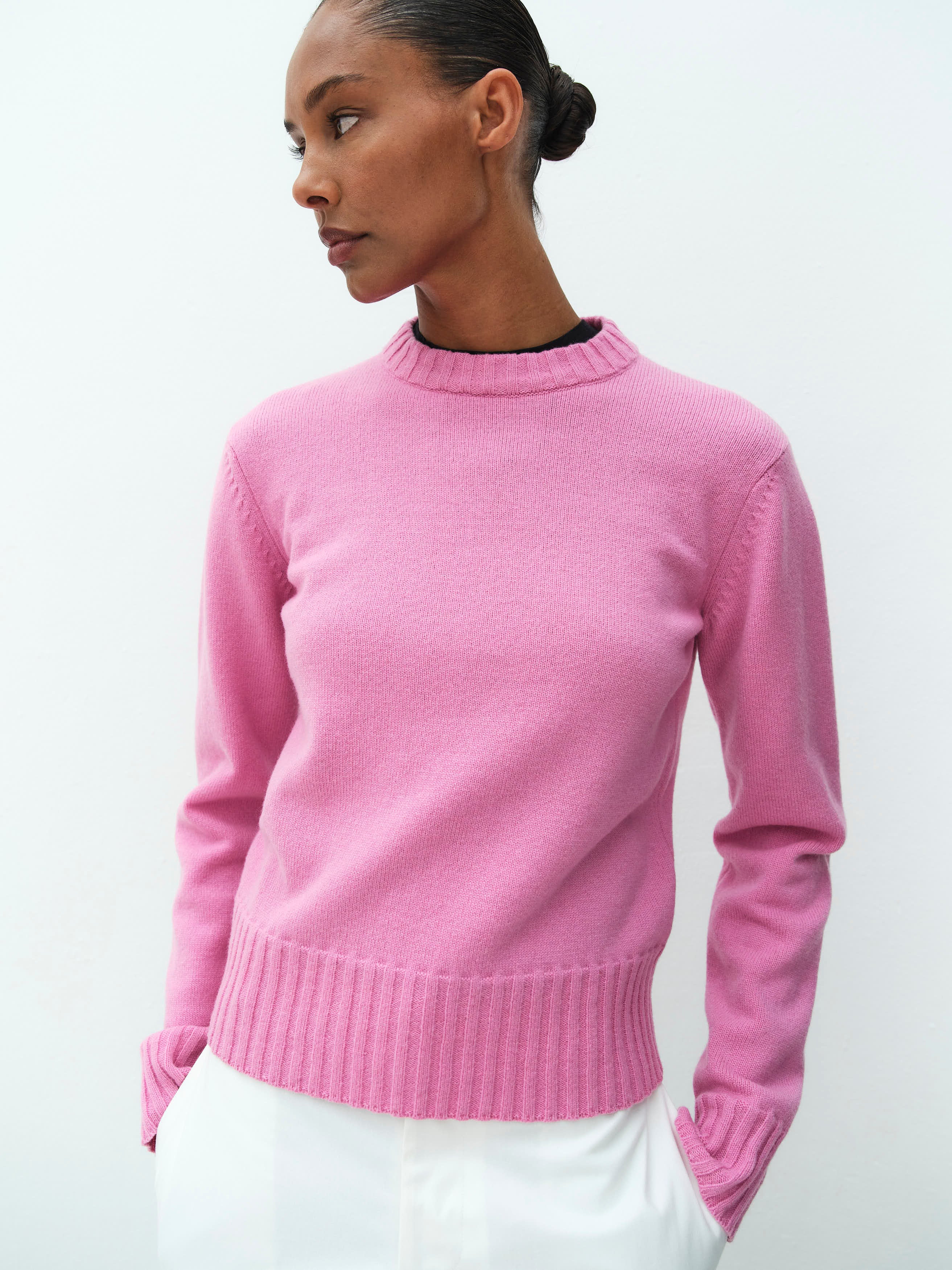 INEZ AND VINOODH JUMPER / PINK
