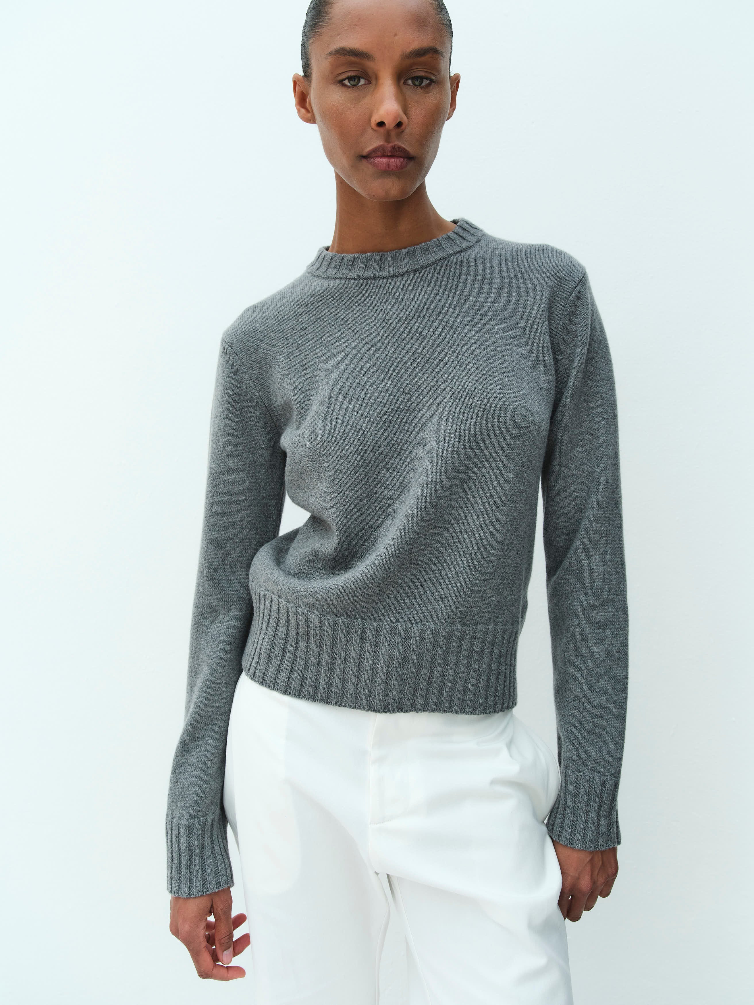 INEZ AND VINOODH JUMPER / GREYISH