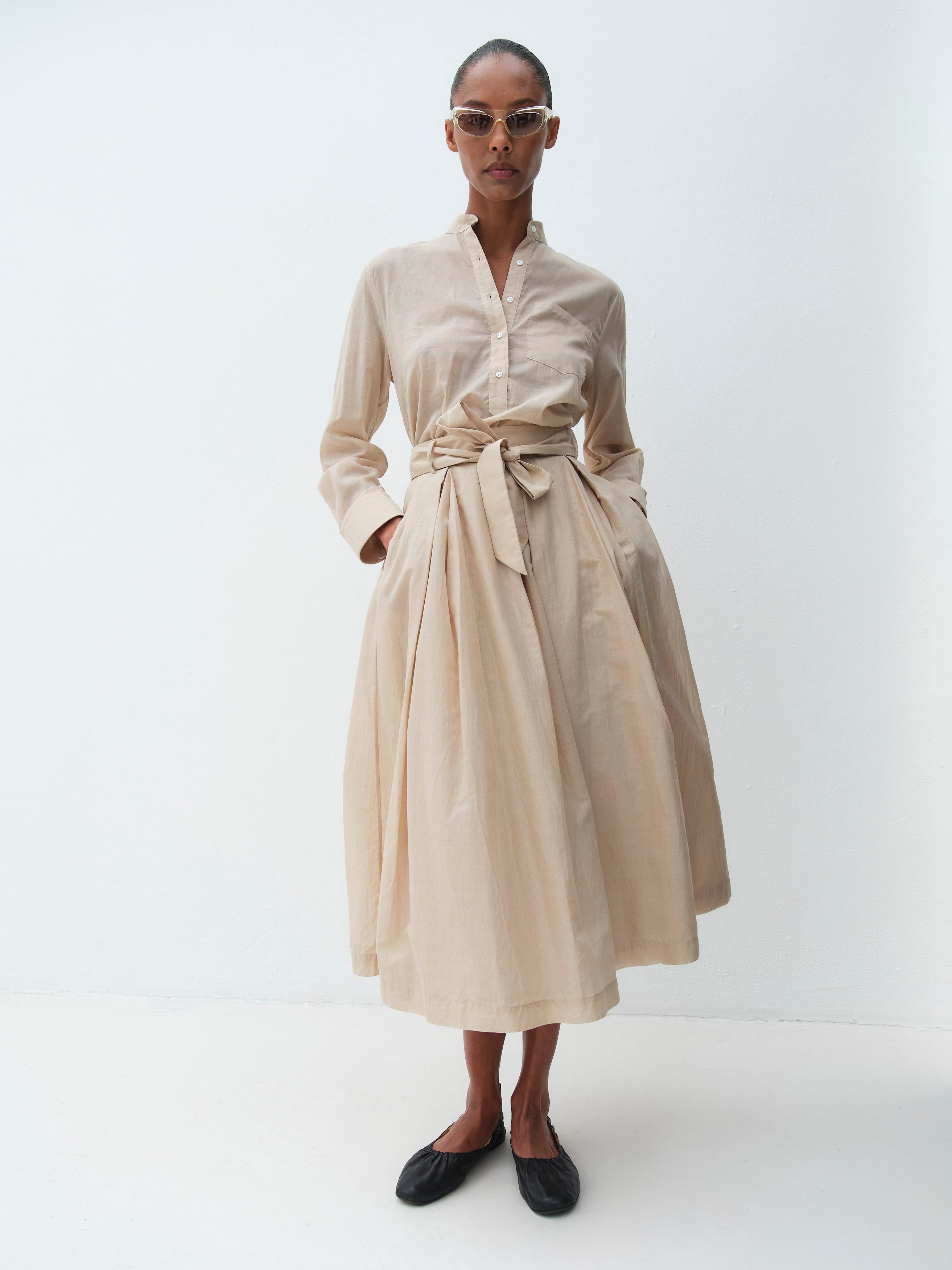 ROSE SKIRT / SAND