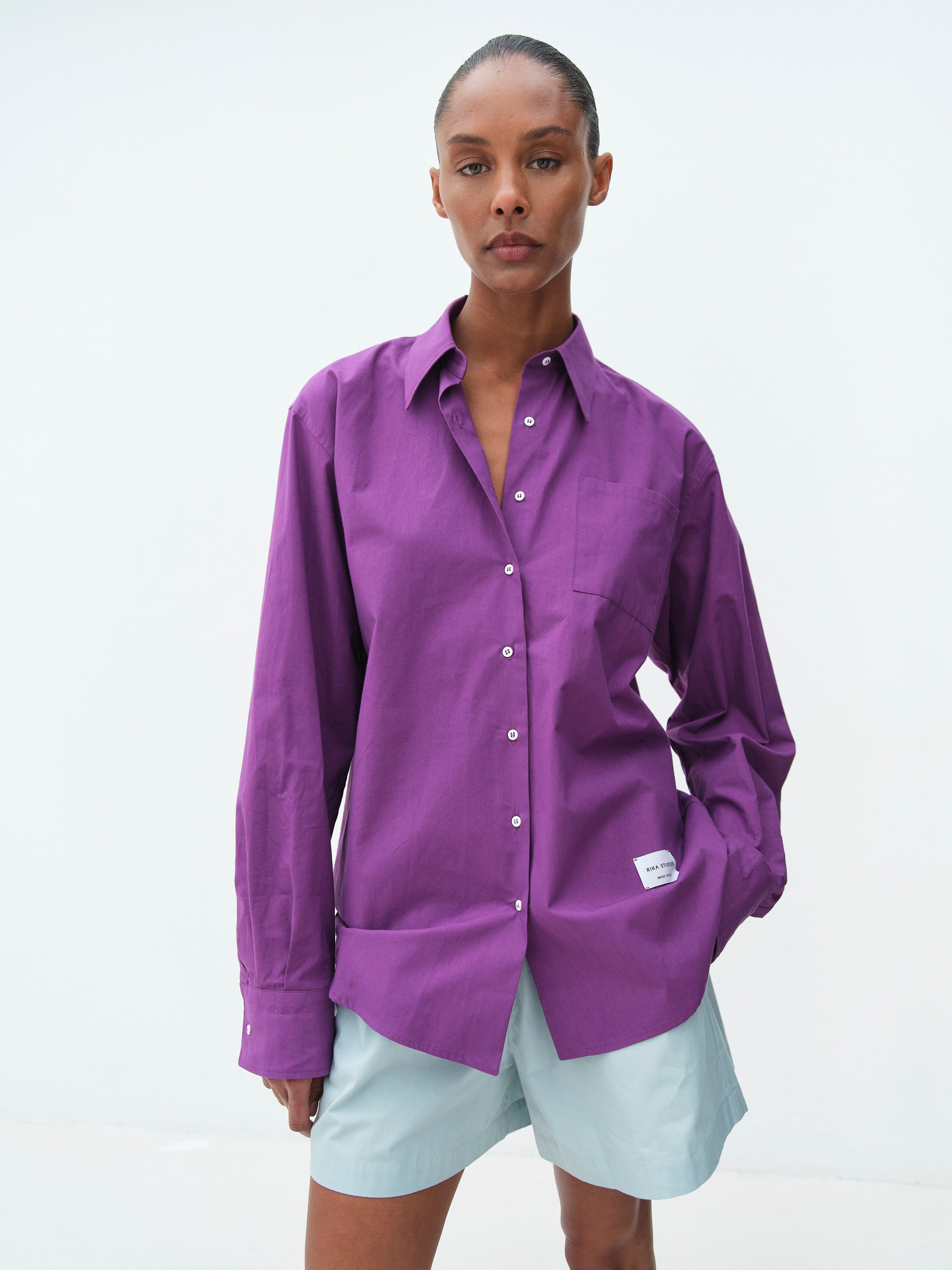 BLAZE SHIRT / PURPLE - EXPECTED BACK IN STOCK MID MAY