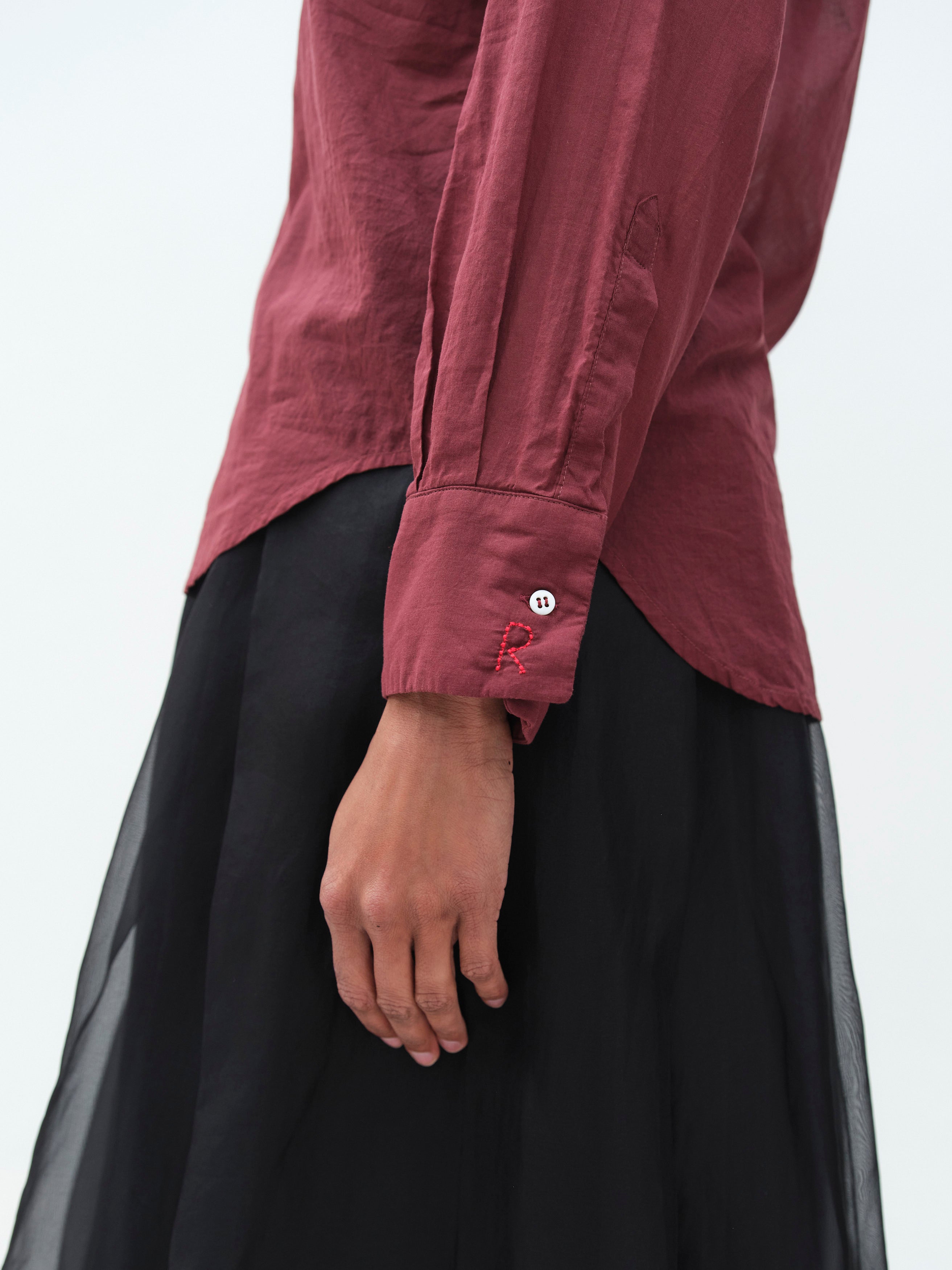 CAROLINA SHIRT / BORDEAUX