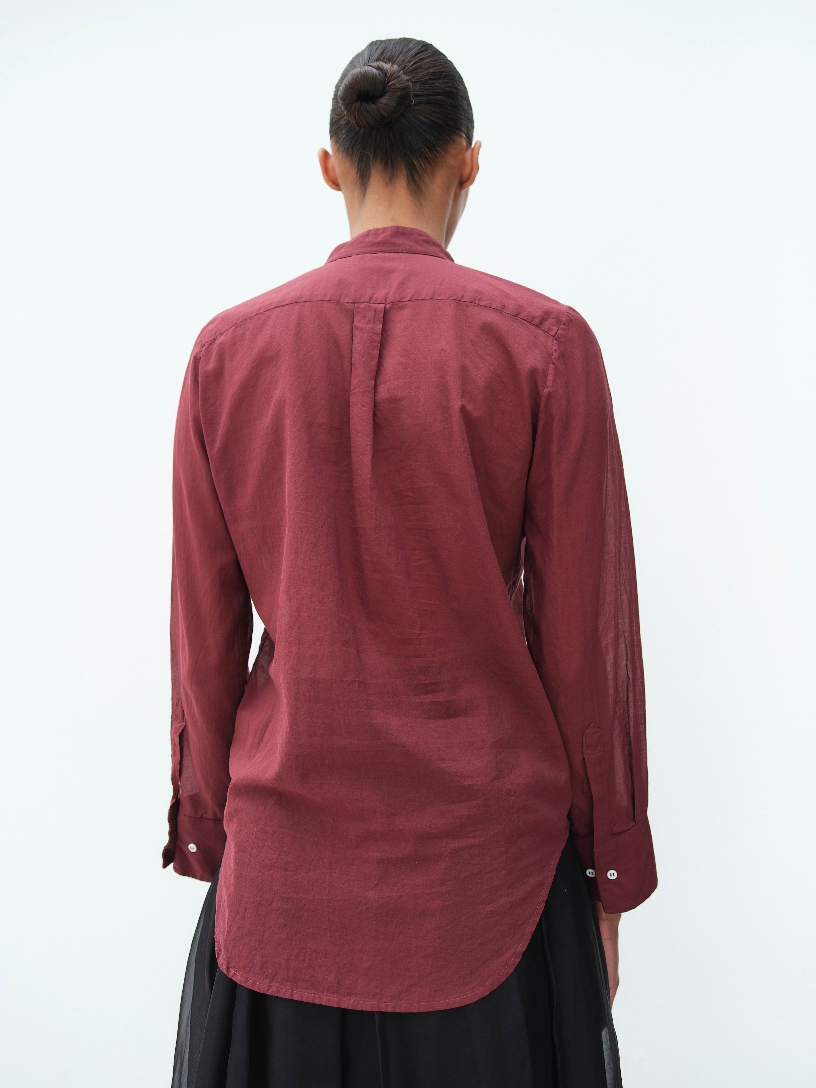 CAROLINA SHIRT / BORDEAUX