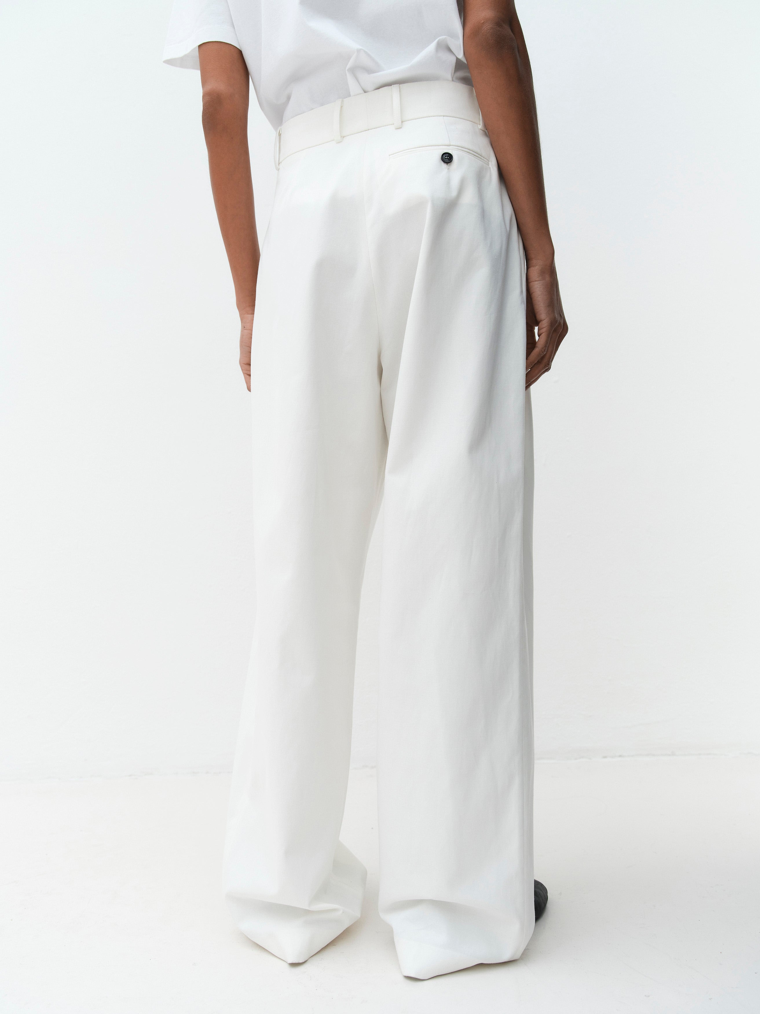 DIANE PANTS / WHITE